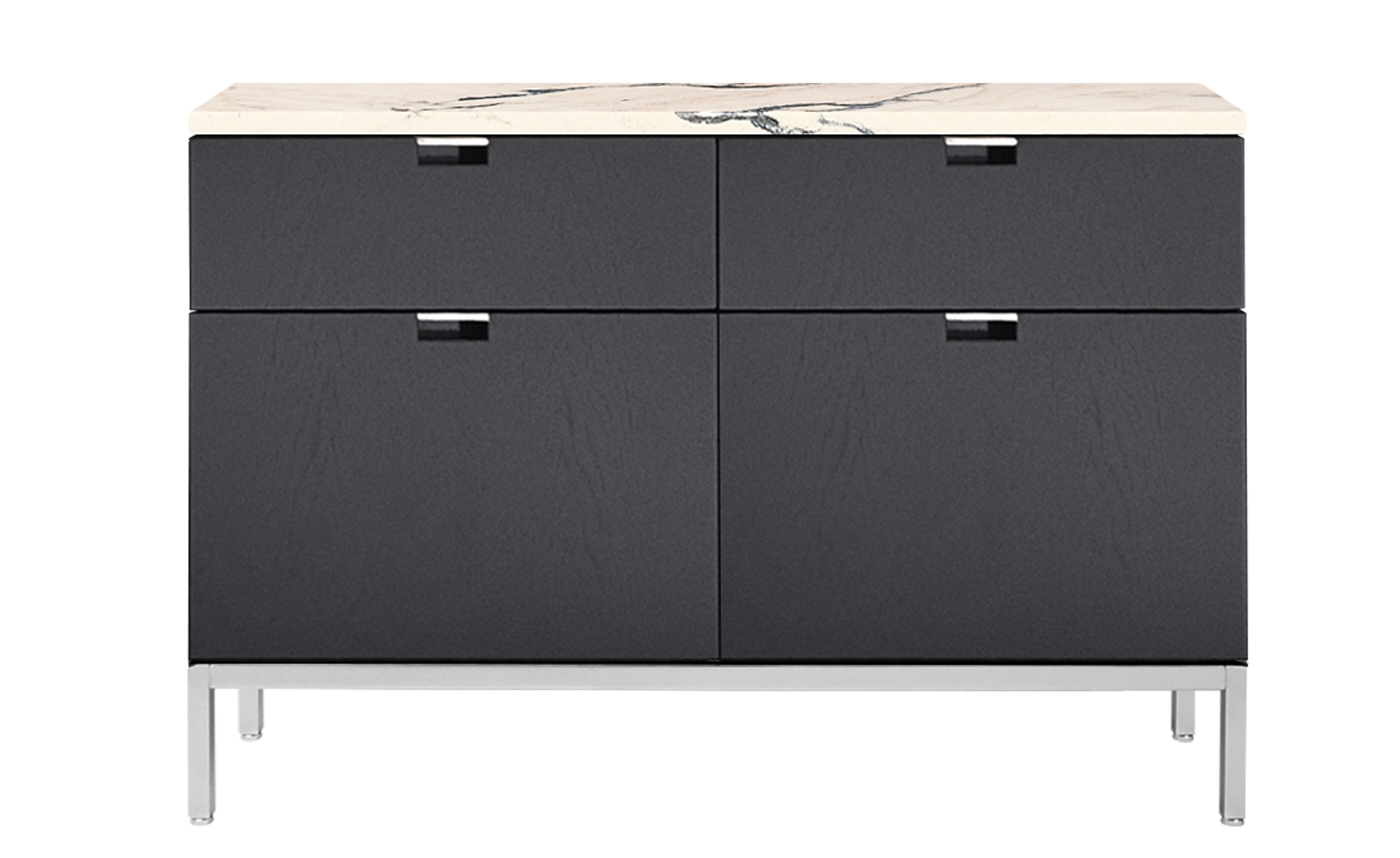florence knoll 2 position credenza