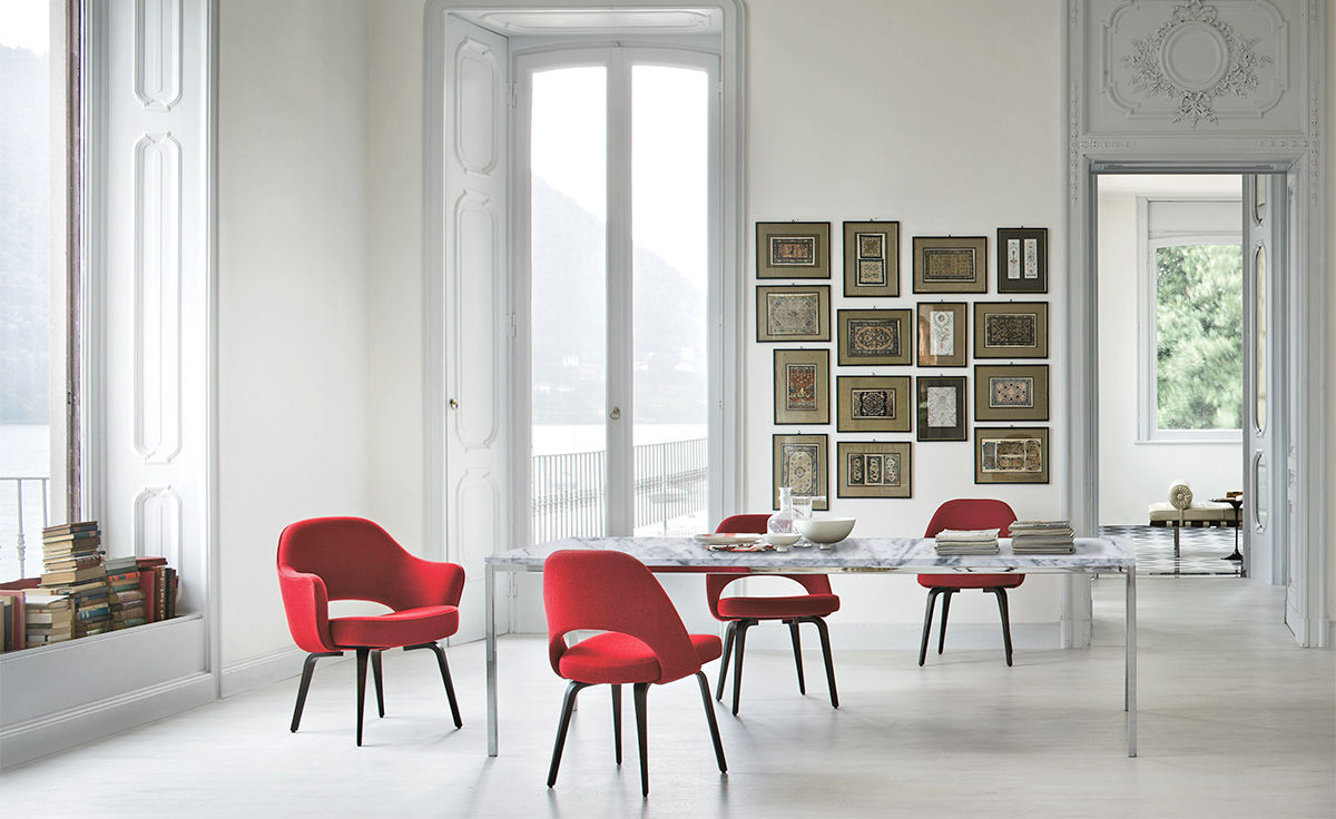 florence knoll rectangular dining table