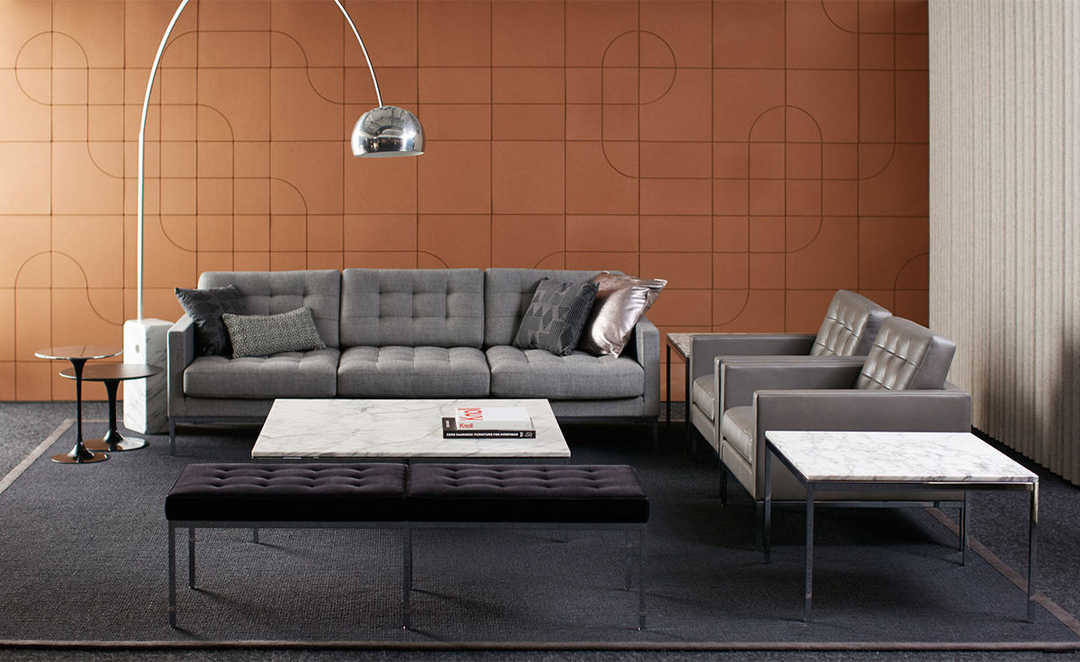 florence knoll relaxed lounge chair