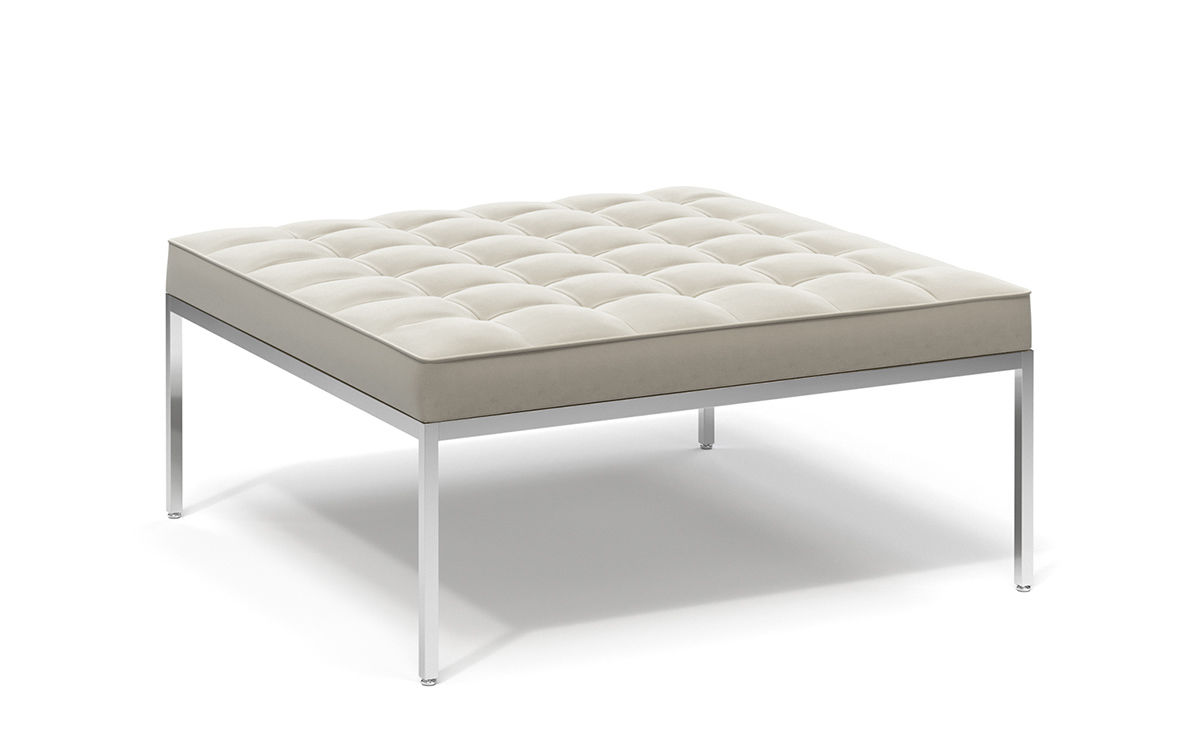 florence knoll relaxed small square bench