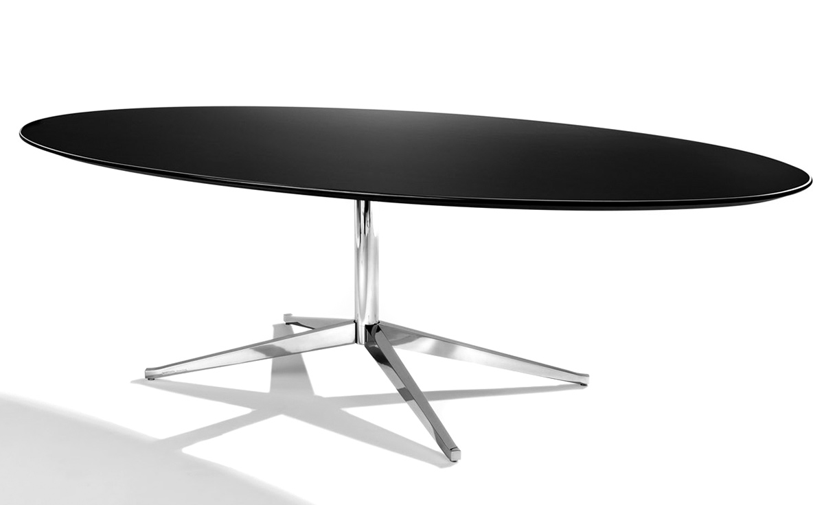 florence knoll 78" oval table