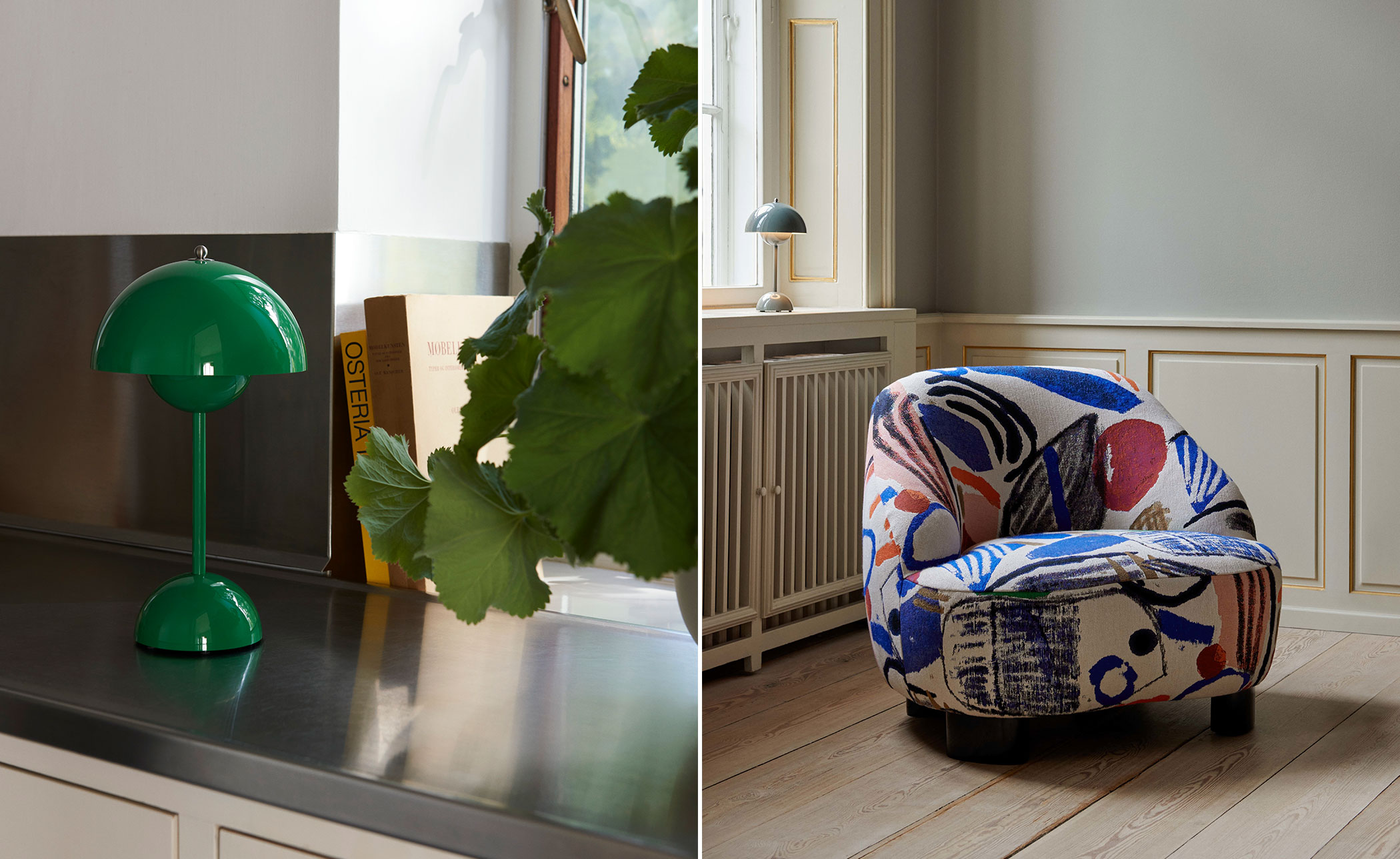 Flowerpot VP9 Portable Table Lamp