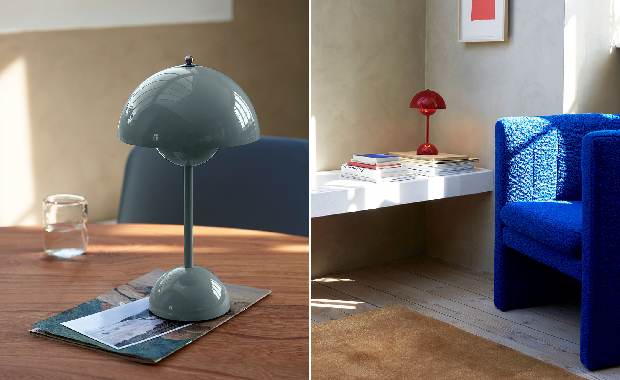 Flowerpot VP9 Portable Table Lamp