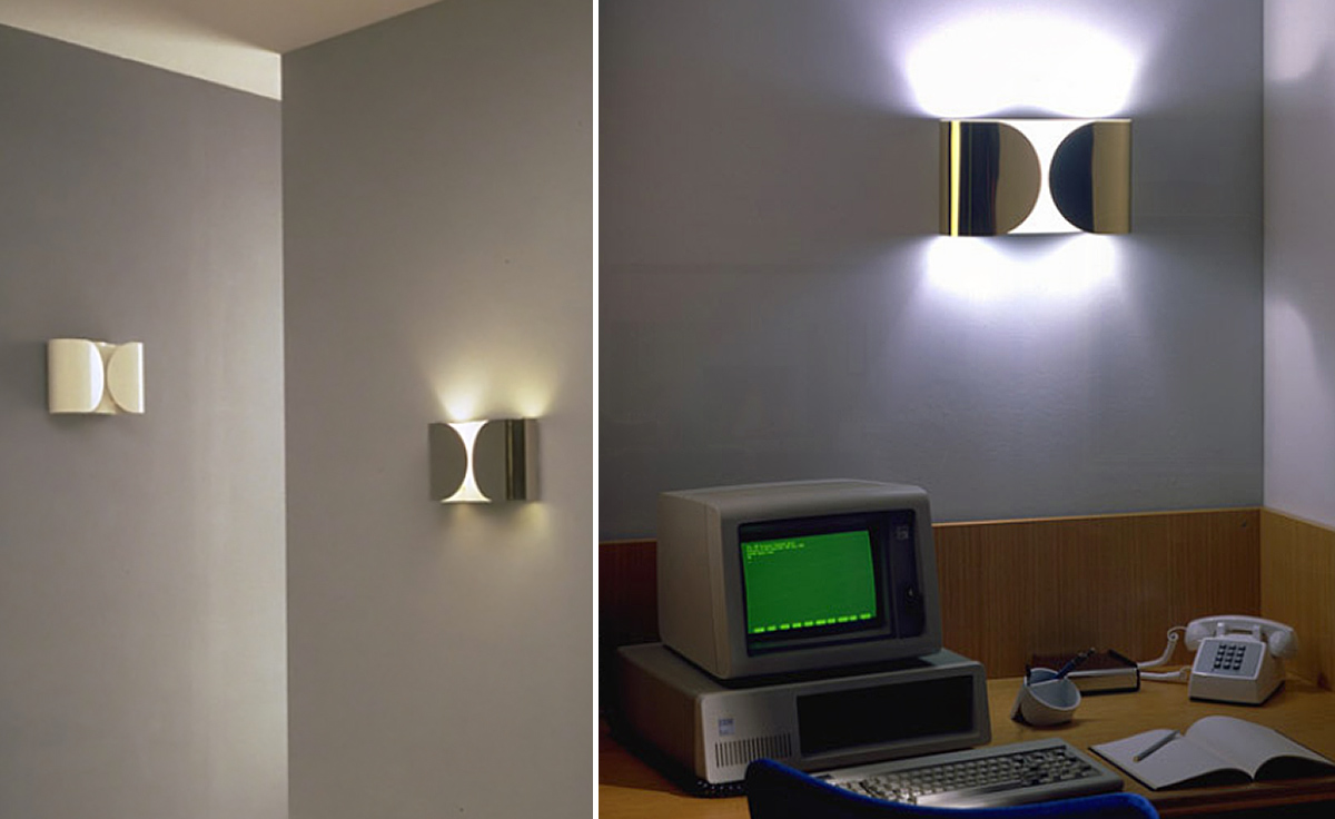 foglio incandescent wall lamp