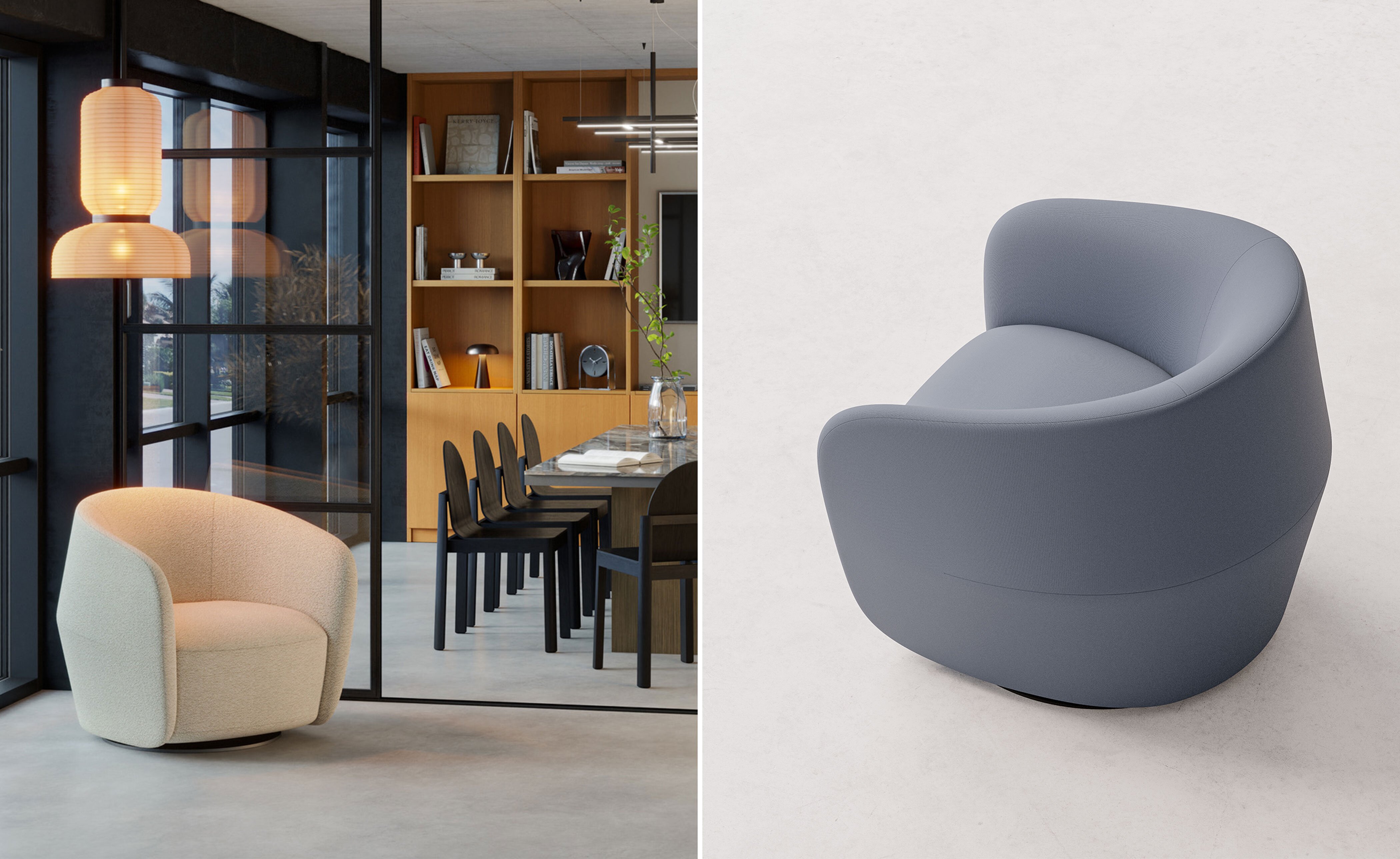 Fold Swivel Lounge