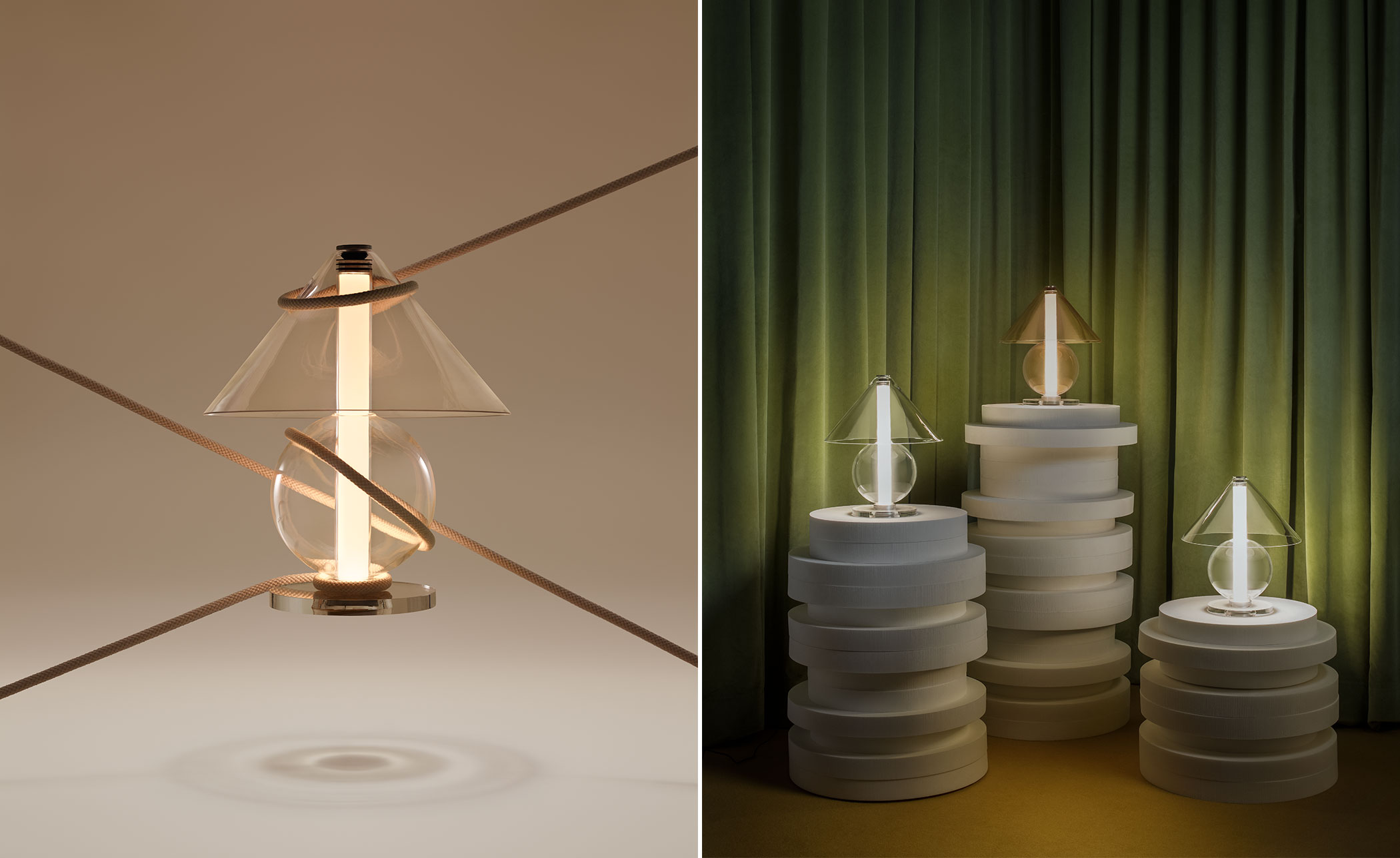 Fragile Table Lamp