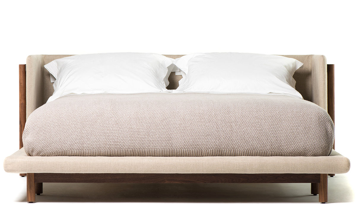 frame queen size bed with arms 768aq