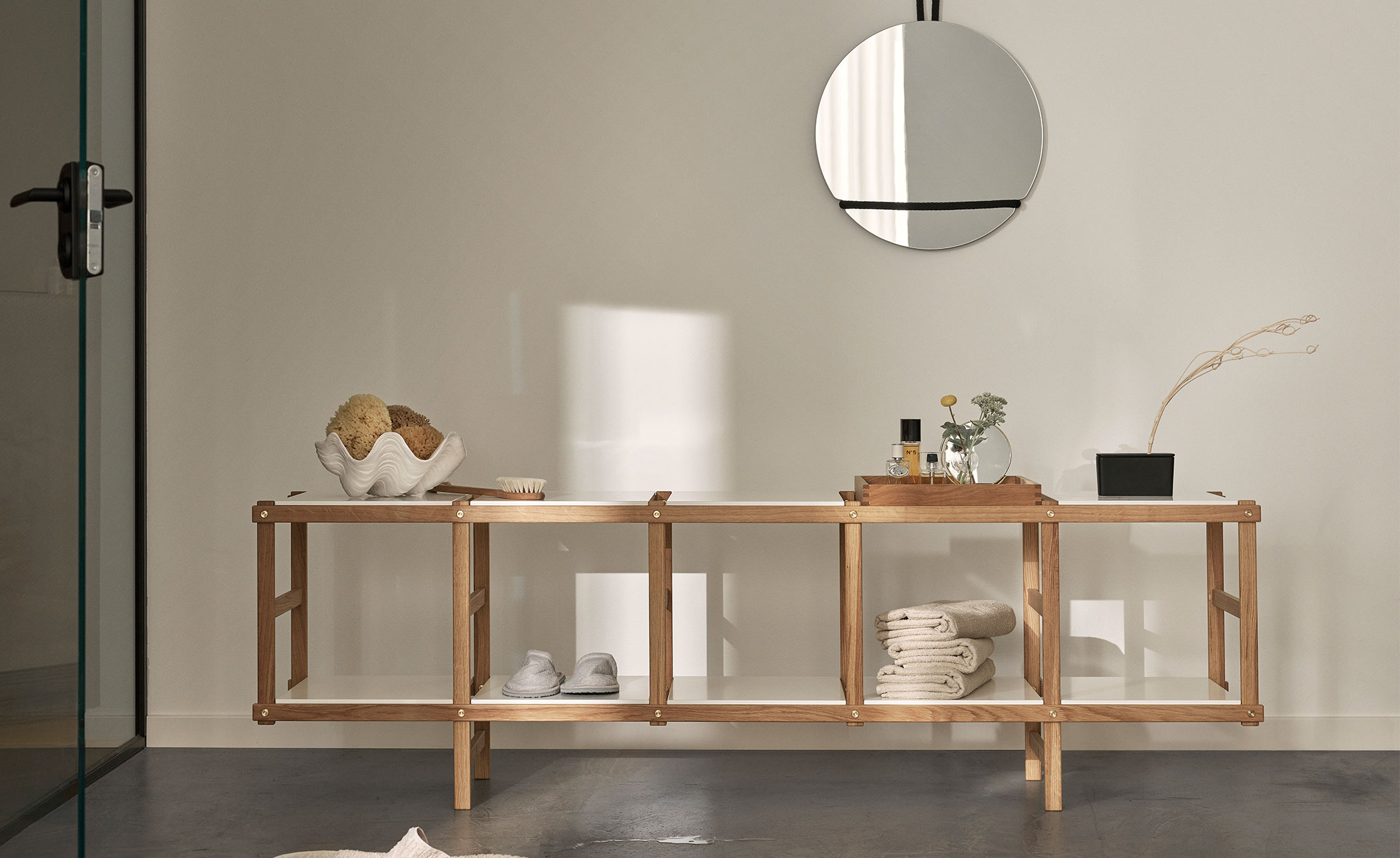 Frame Low Shelving Unit
