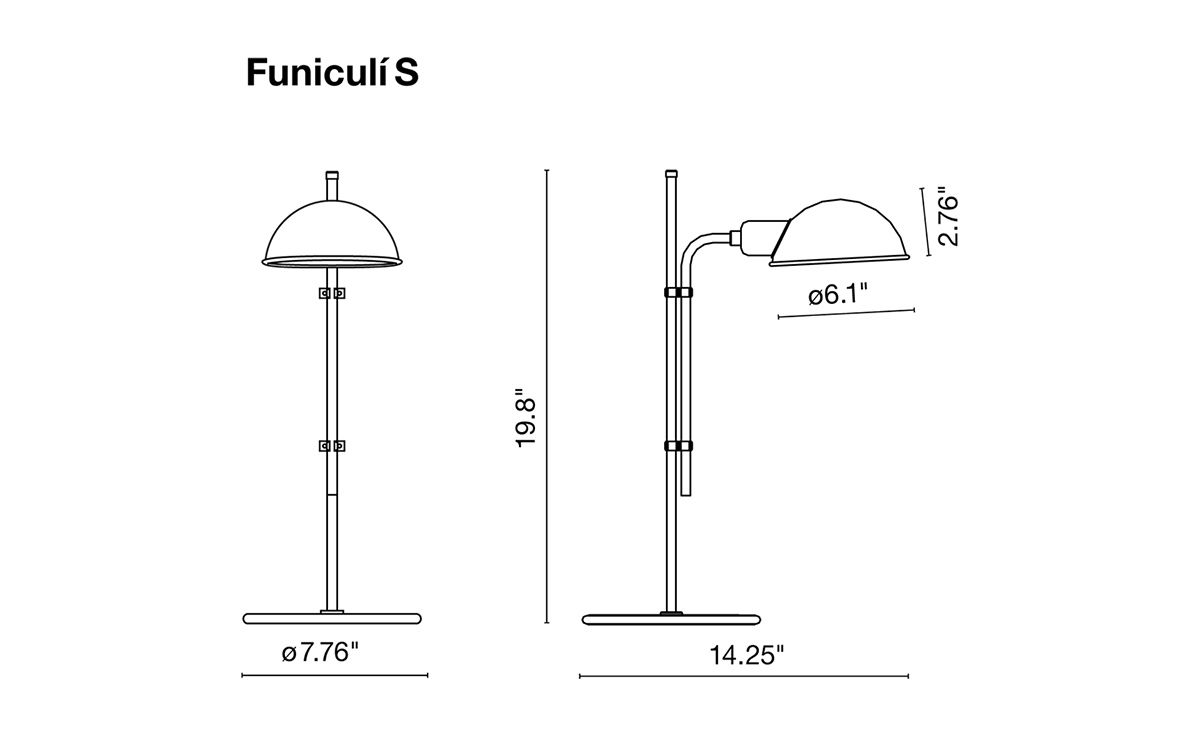 funiculi table lamp