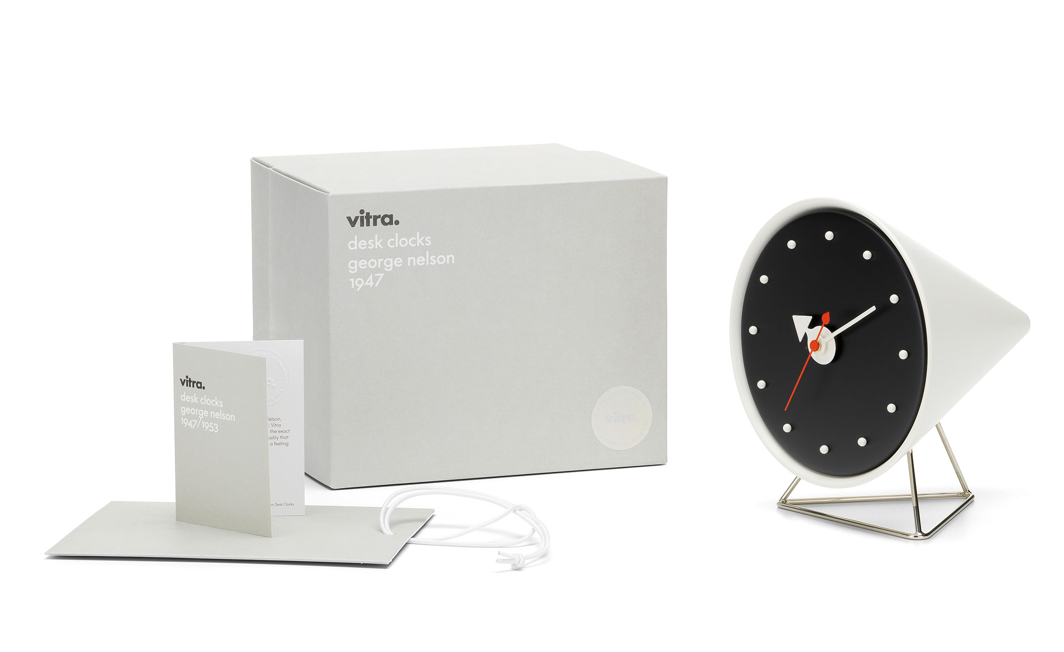 george nelson cone desk clock