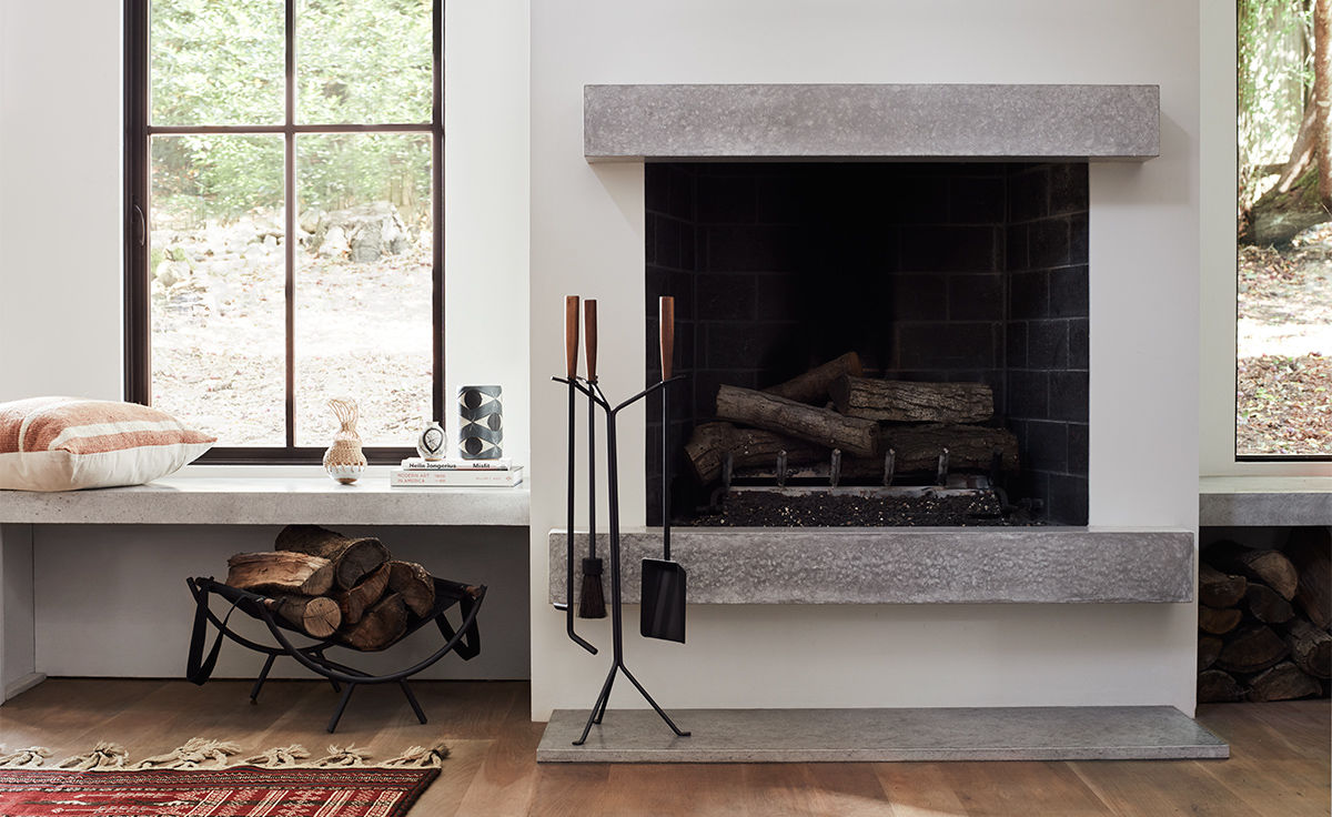 nelson firewood caddy