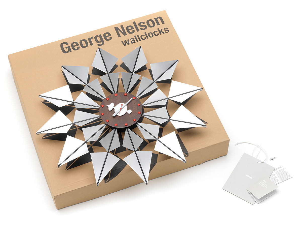 george nelson flock of butterflies wall clock