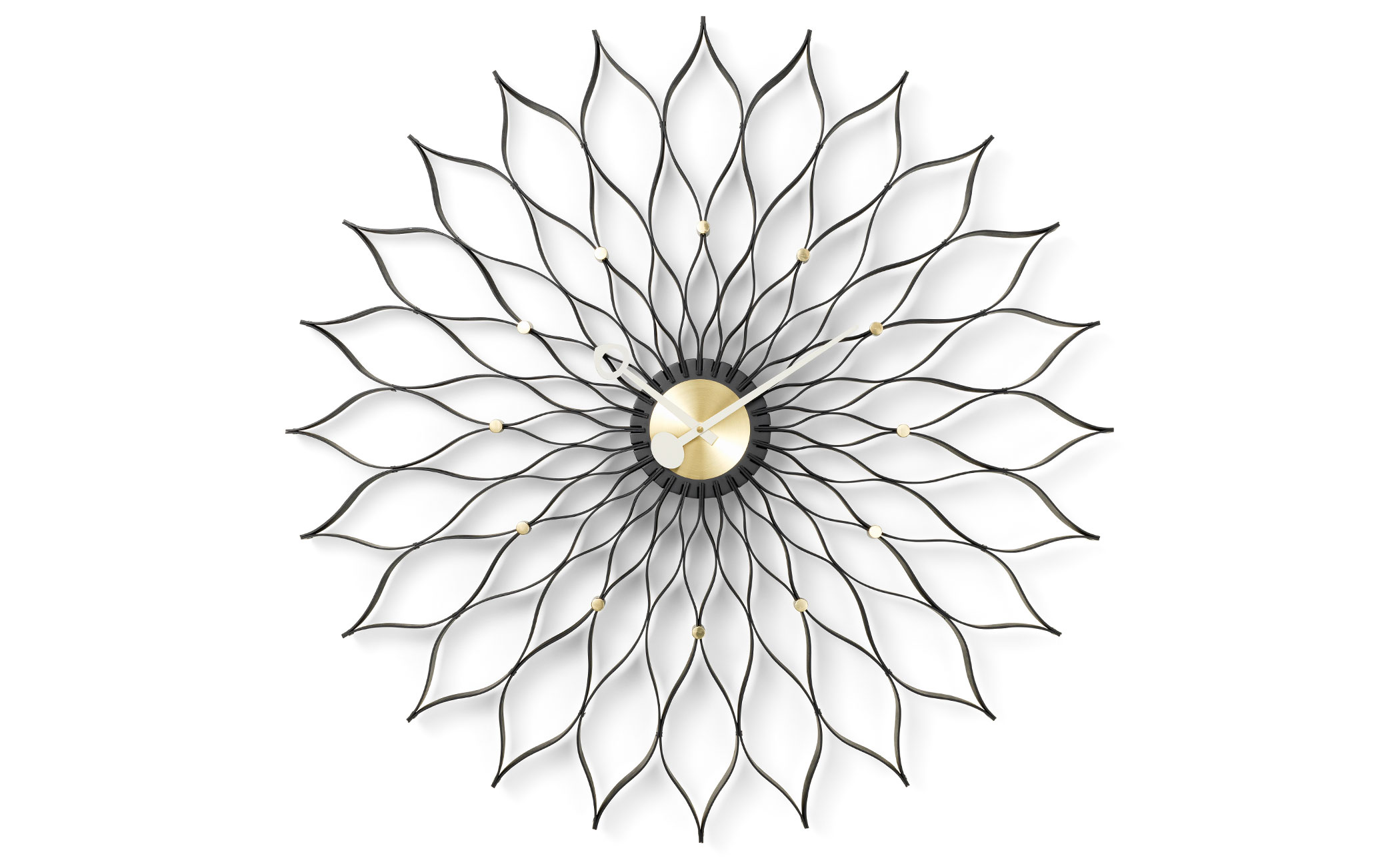 george nelson sunflower clock
