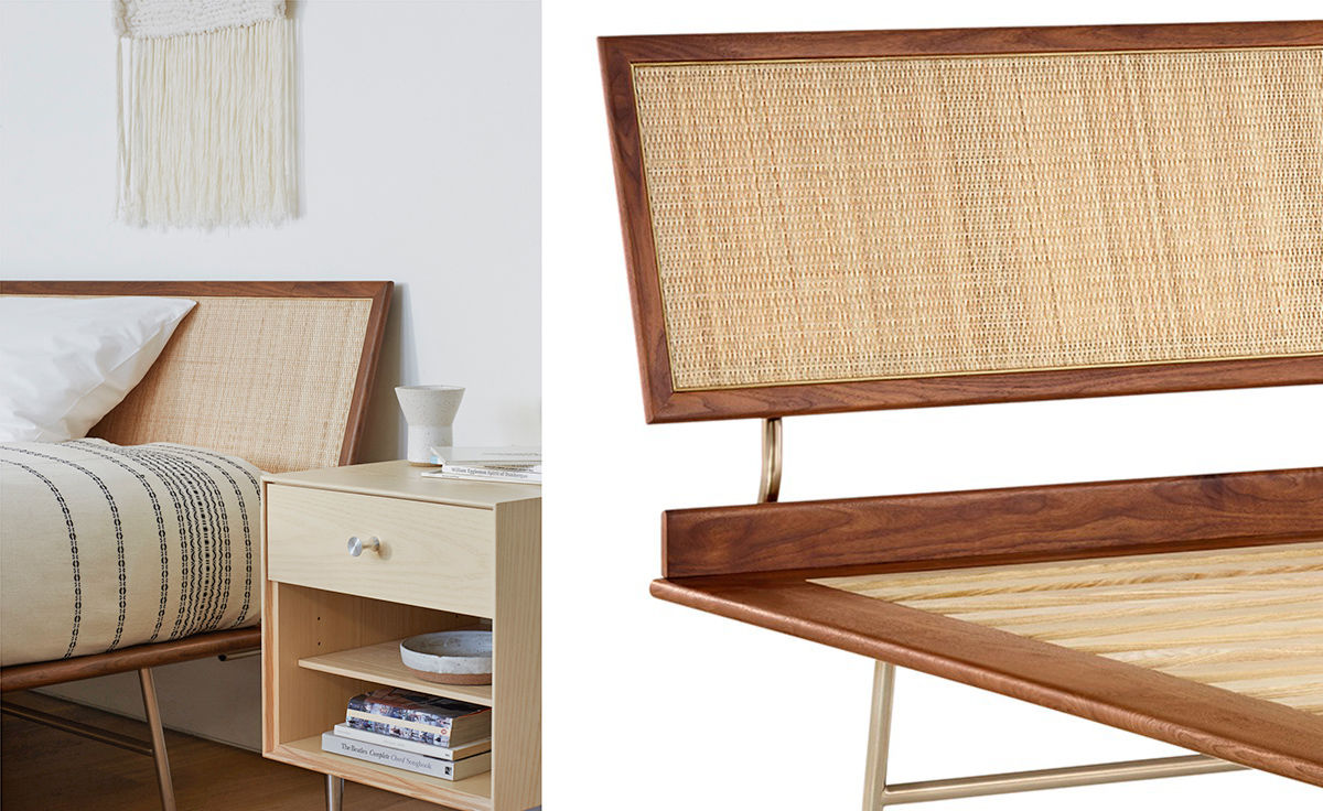 nelson thin edge bed with h frame