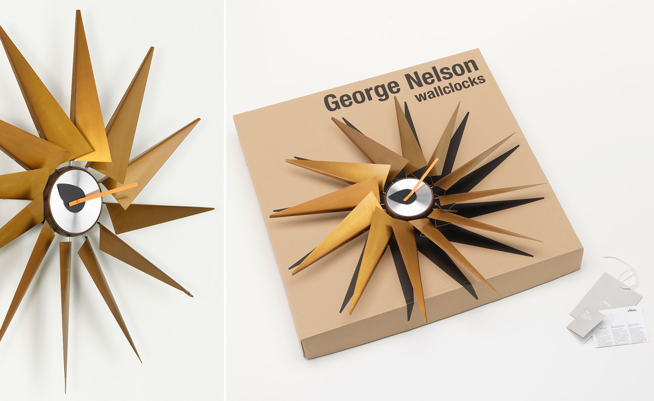 george nelson turbine clock