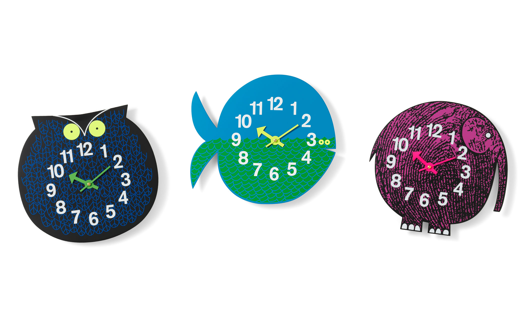 george nelson zoo timer fernando the fish clock