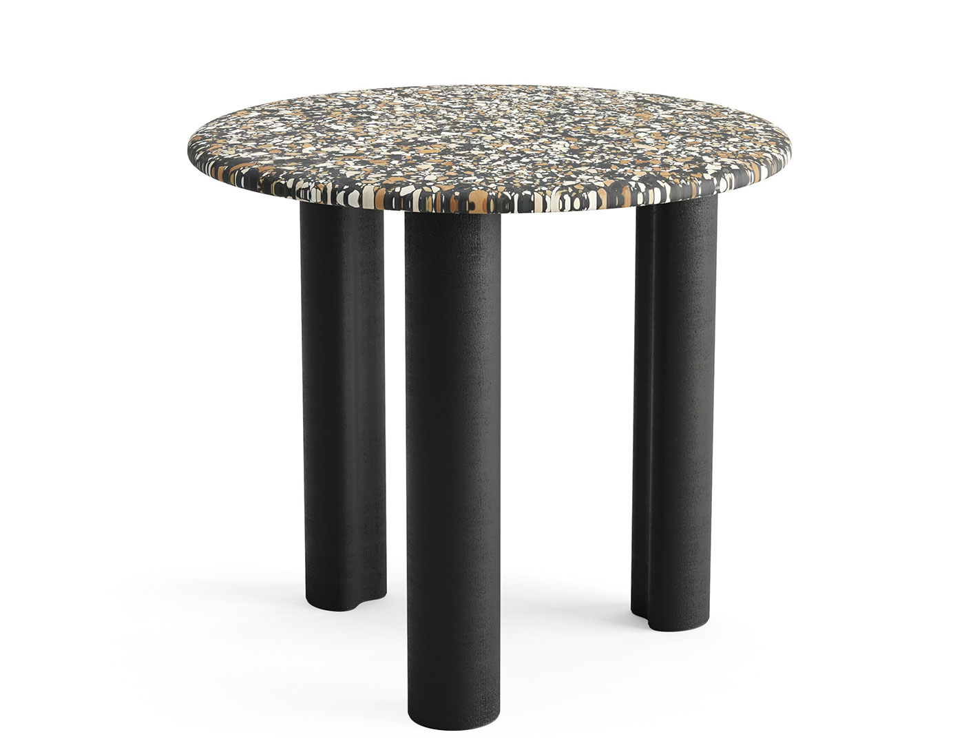 Ghia Round Table with 3 leg base