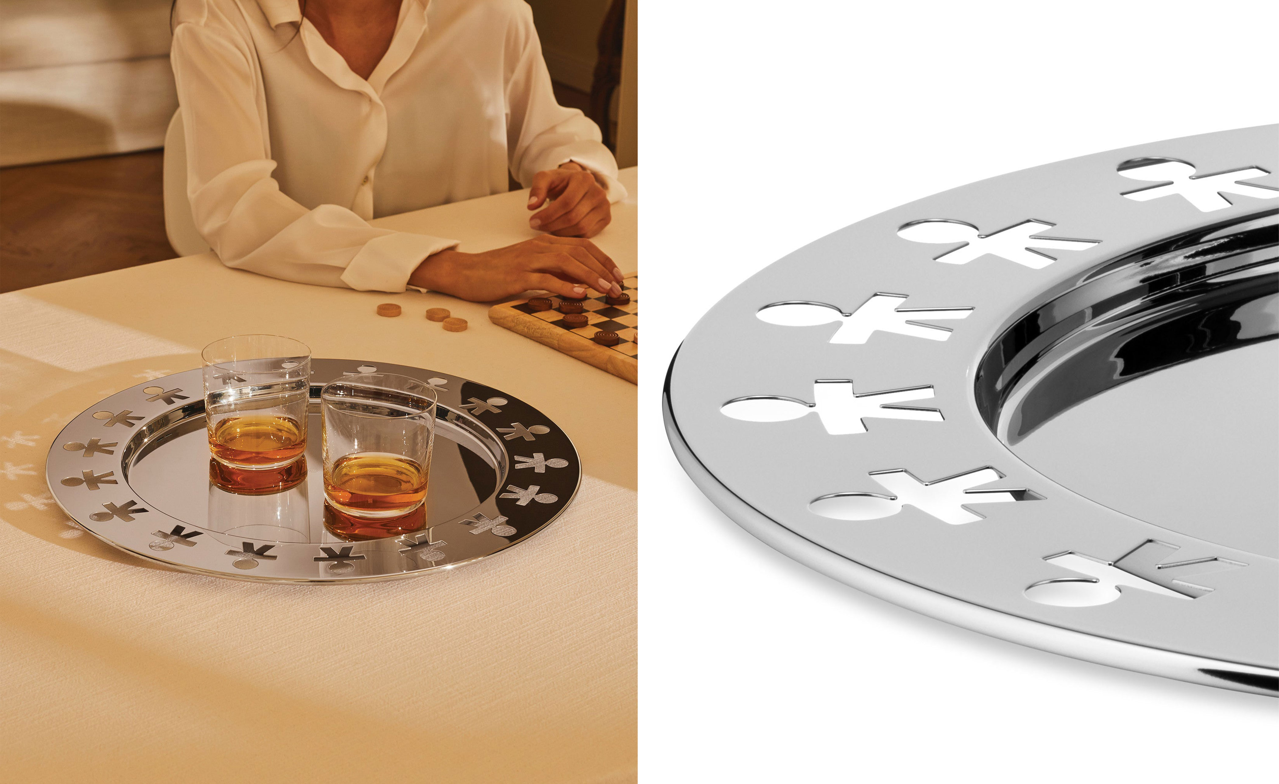 girotondo round tray