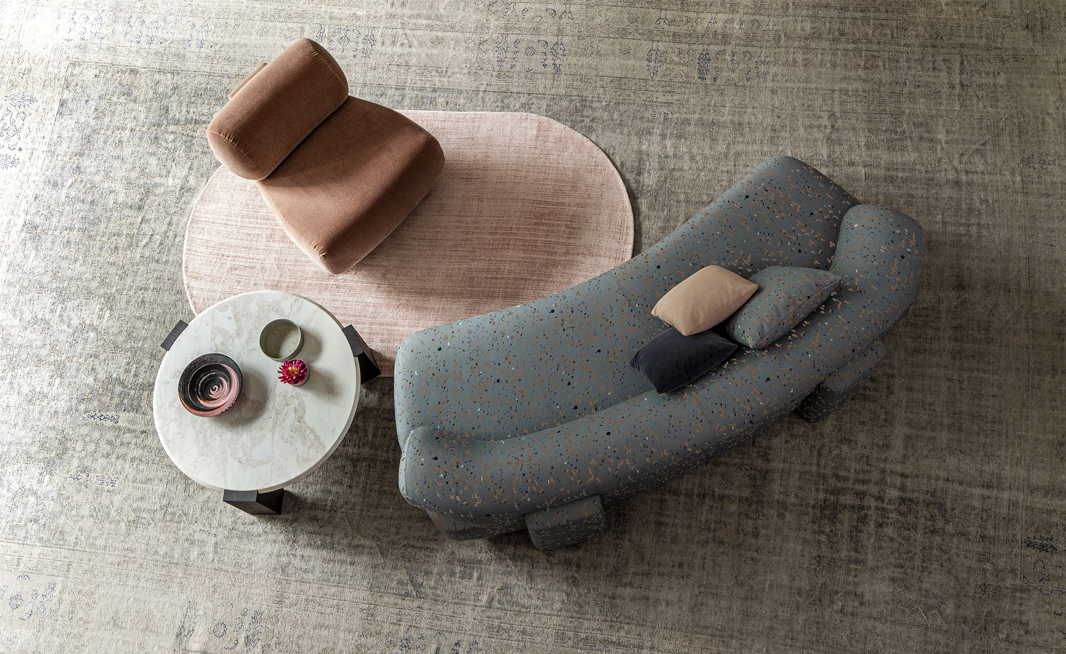 Gogan 3 Seater Sofa