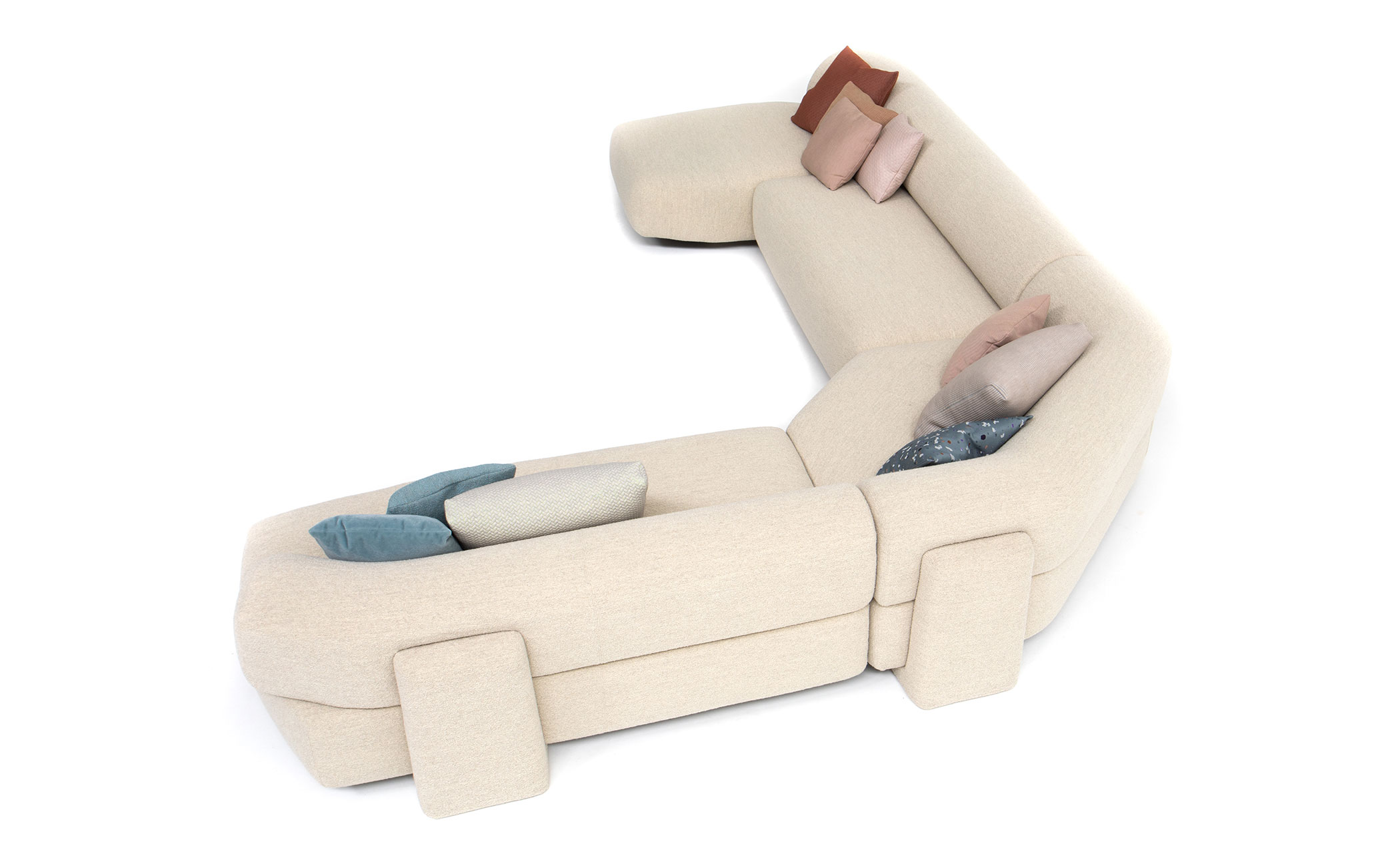 Gogan Corner Sectional with Chaise