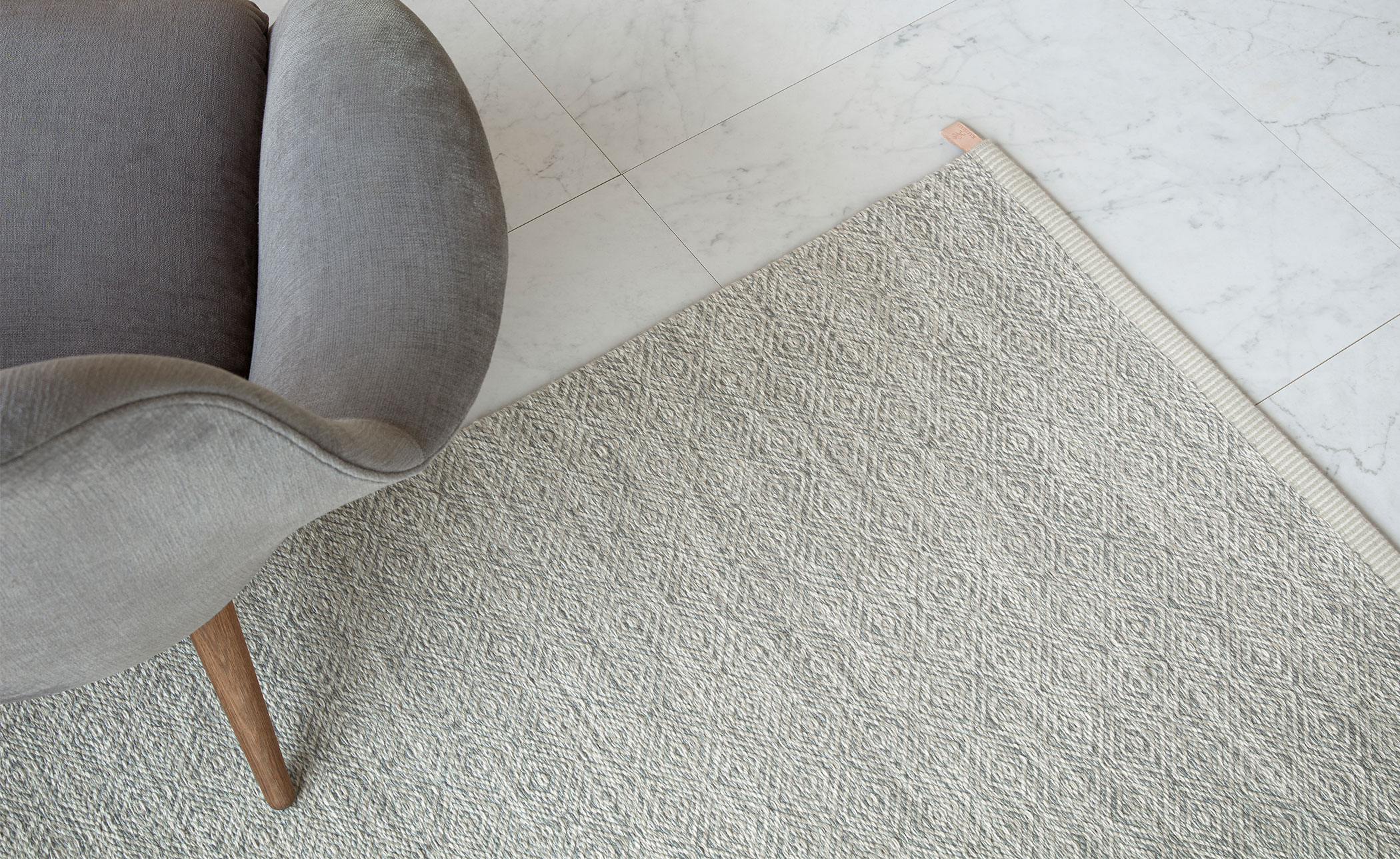 Goose Eye Icon Woven Rug