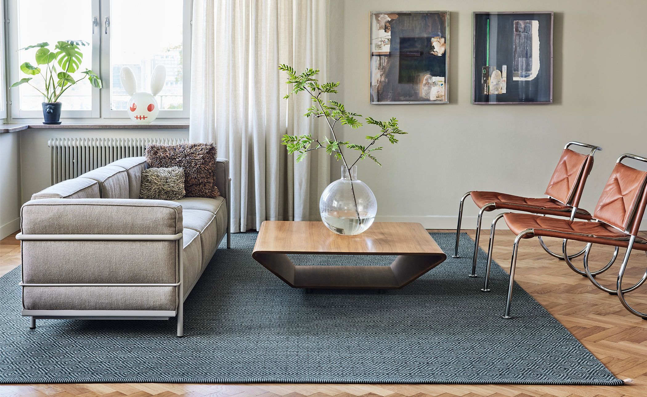 Goose Eye XL Icon Woven Rug