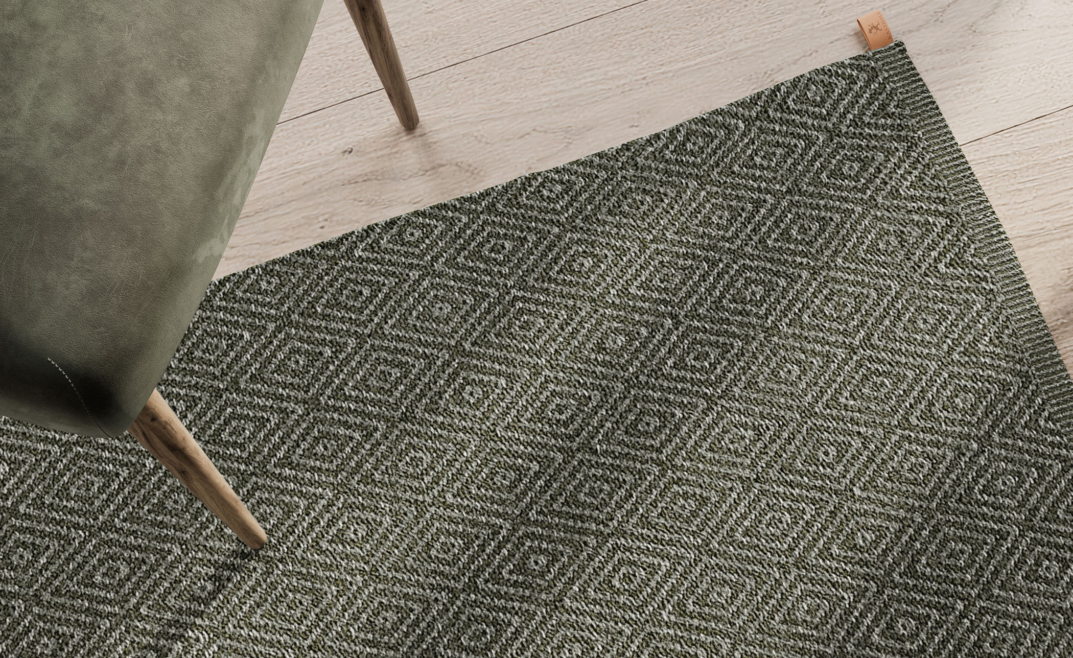 Goose Eye XL Icon Woven Rug