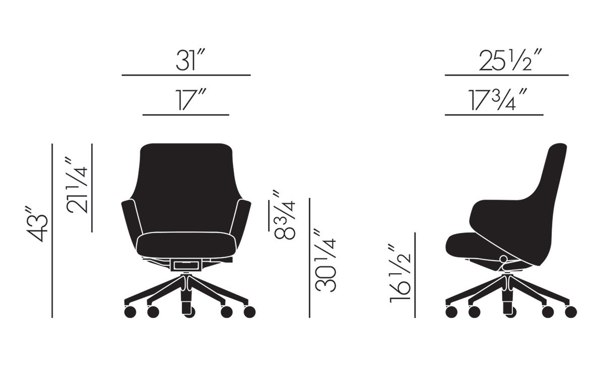 grand executive lowback chair