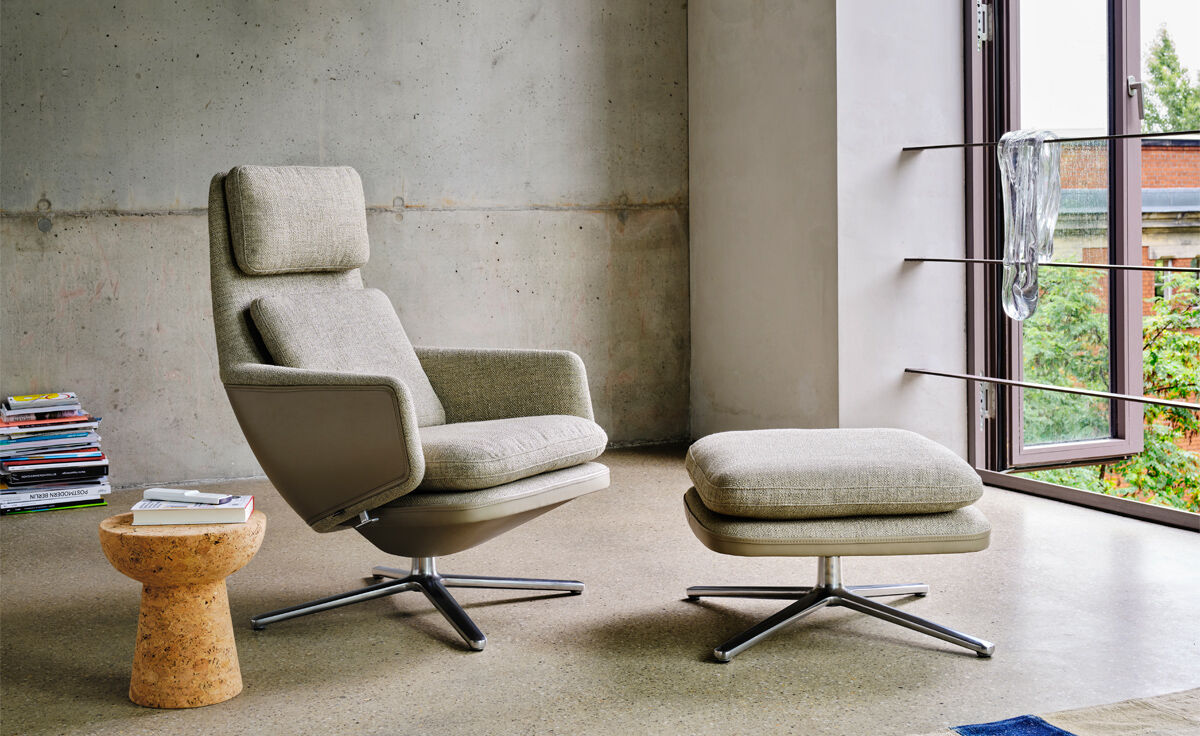 grand relax lounge chair and ottoman