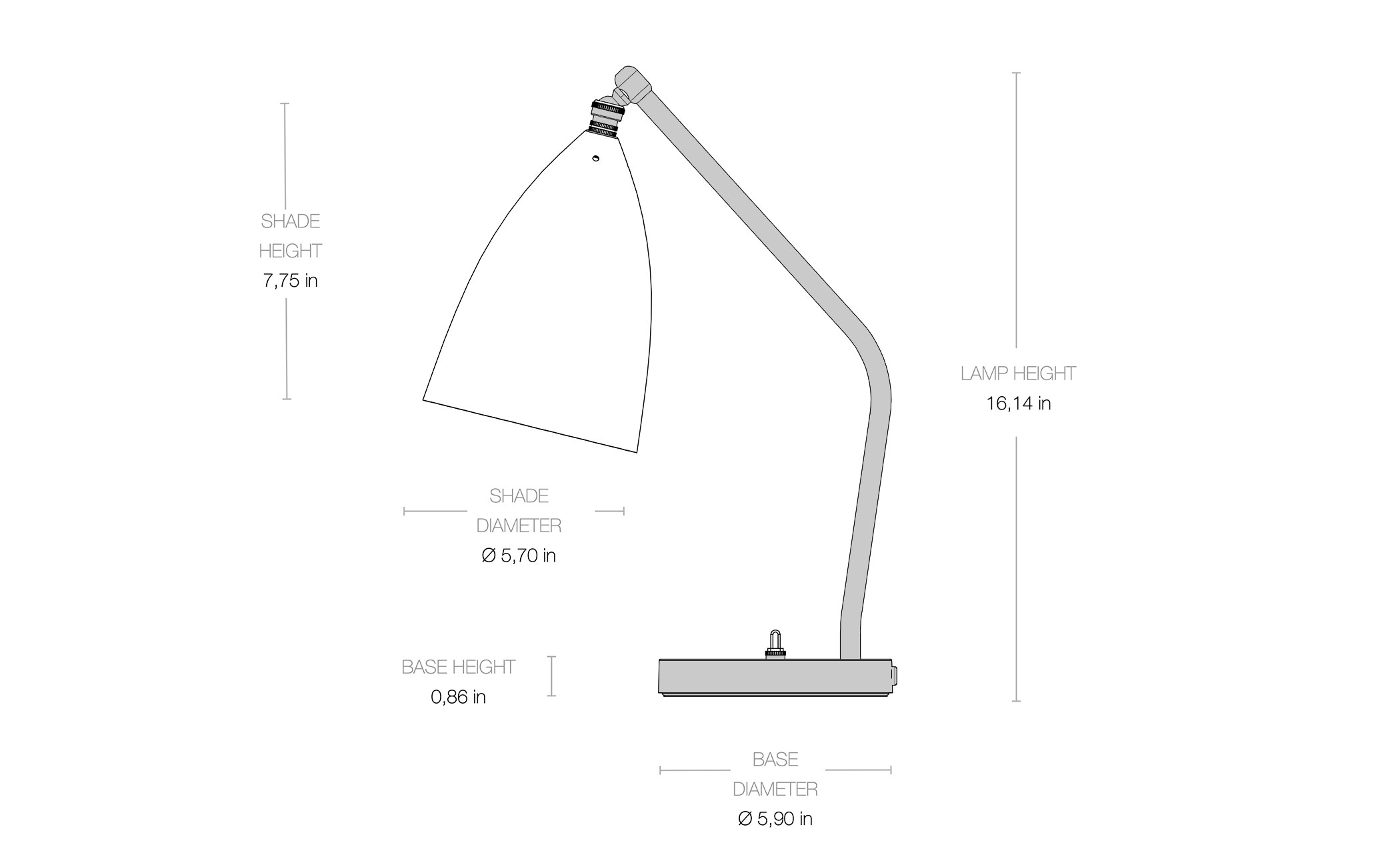 grashoppa table lamp