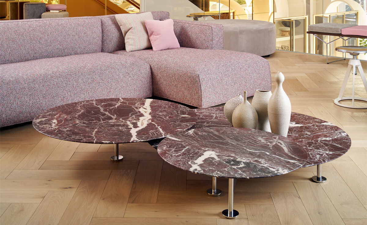 grasshopper low triple round table