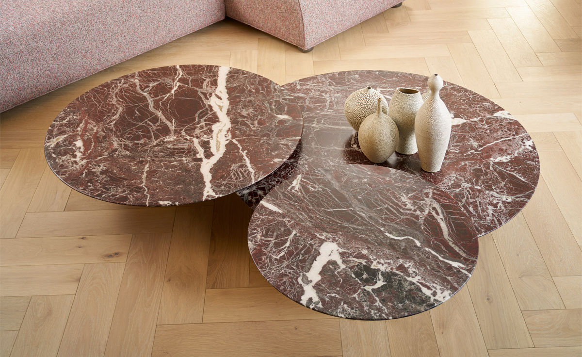 grasshopper low triple round table