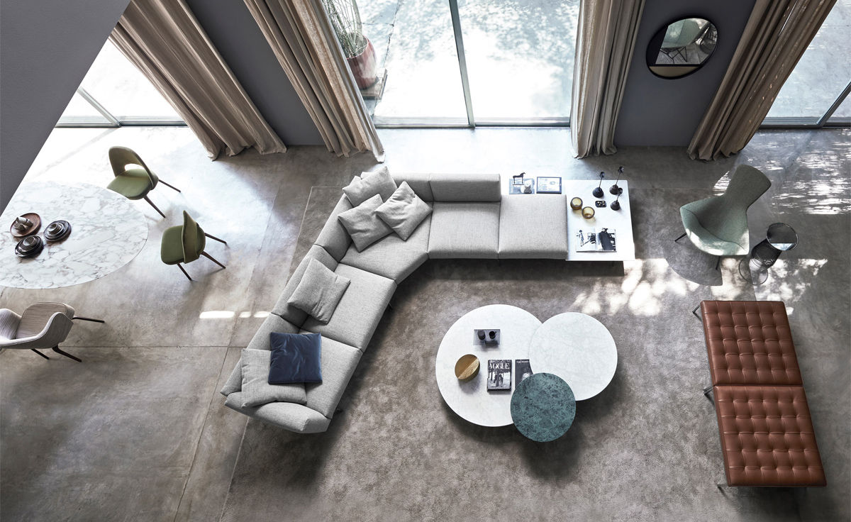 grasshopper low triple round table
