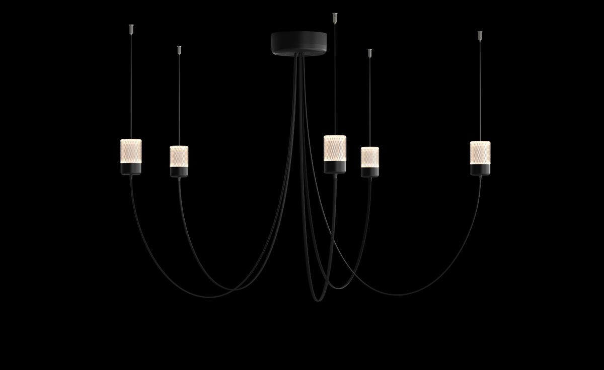 gravity chandelier