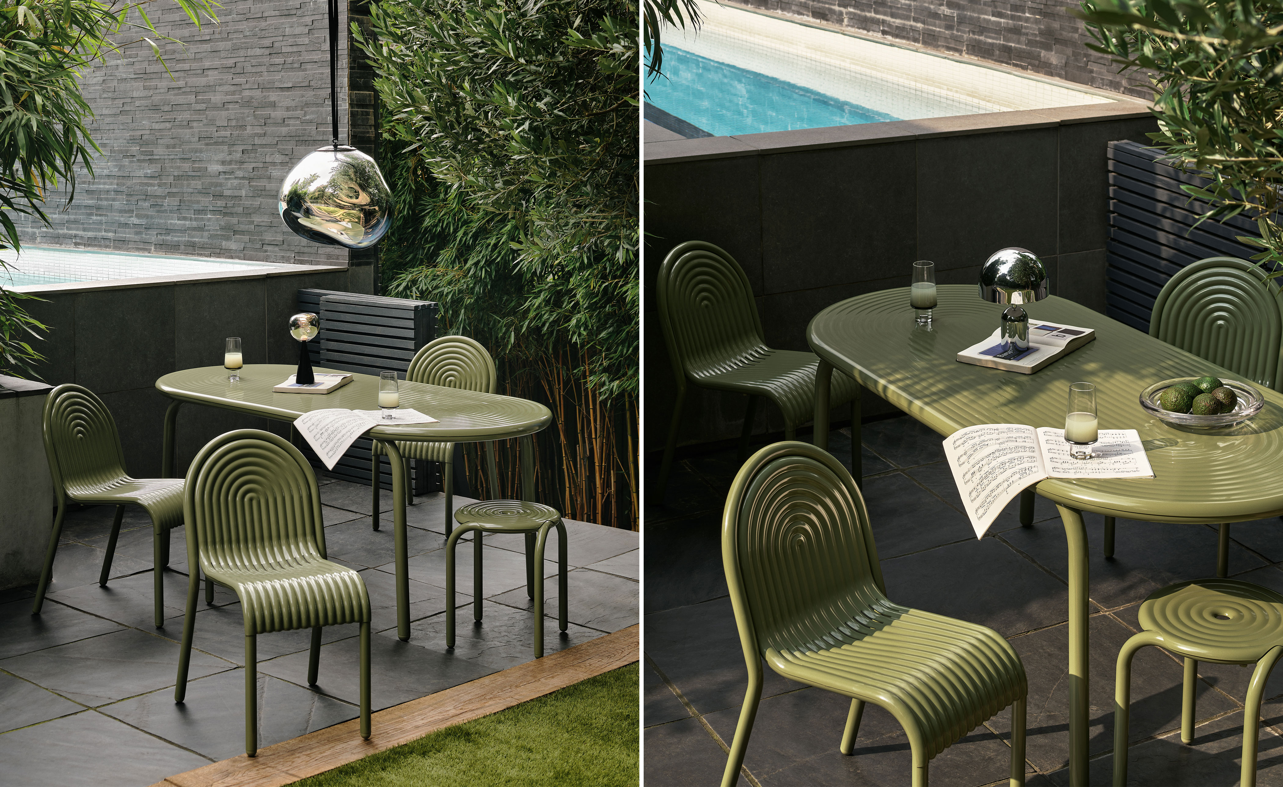 Groove Outdoor Table