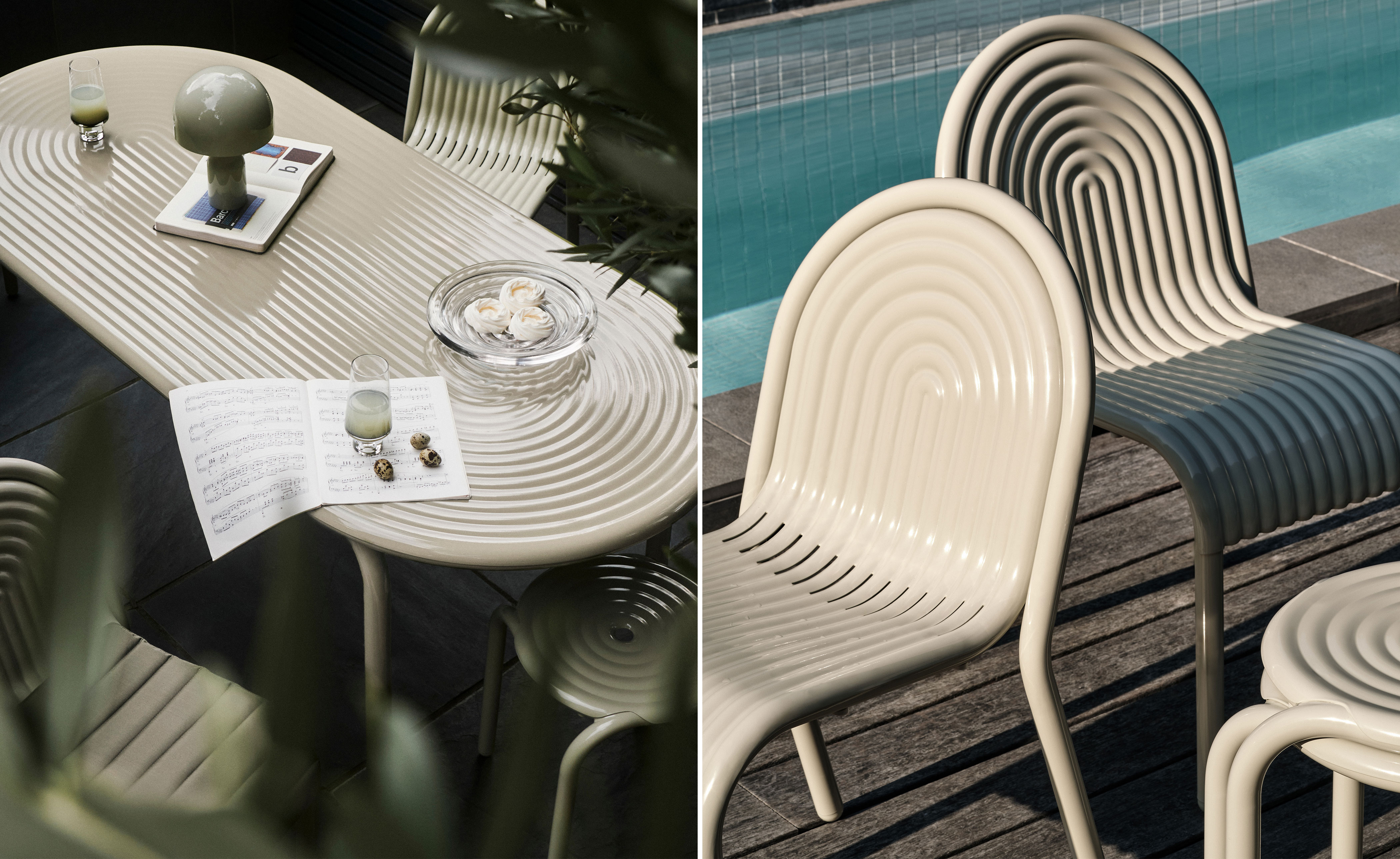 Groove Outdoor Armchair Set of 2