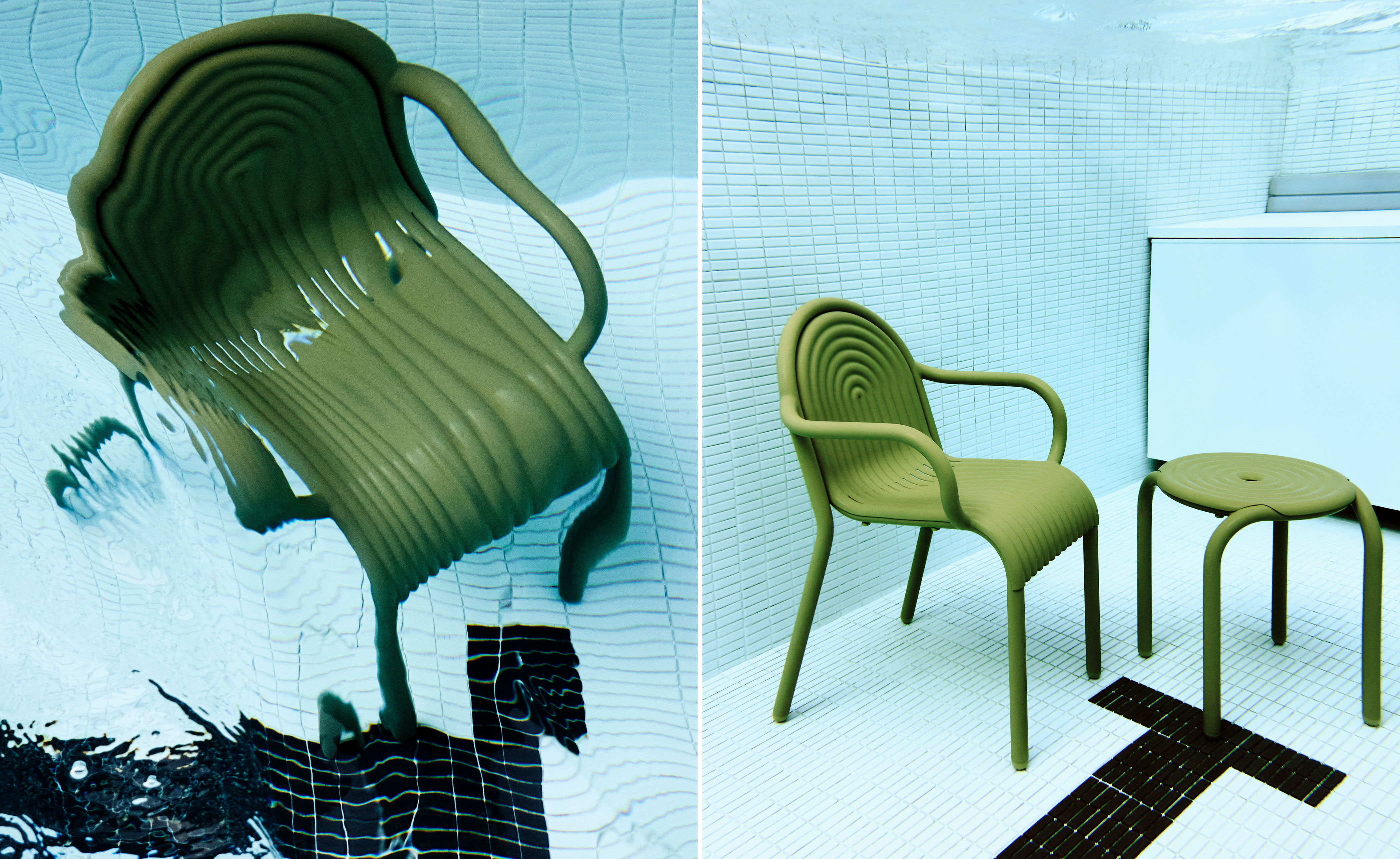 Groove Outdoor Armchair Set of 2