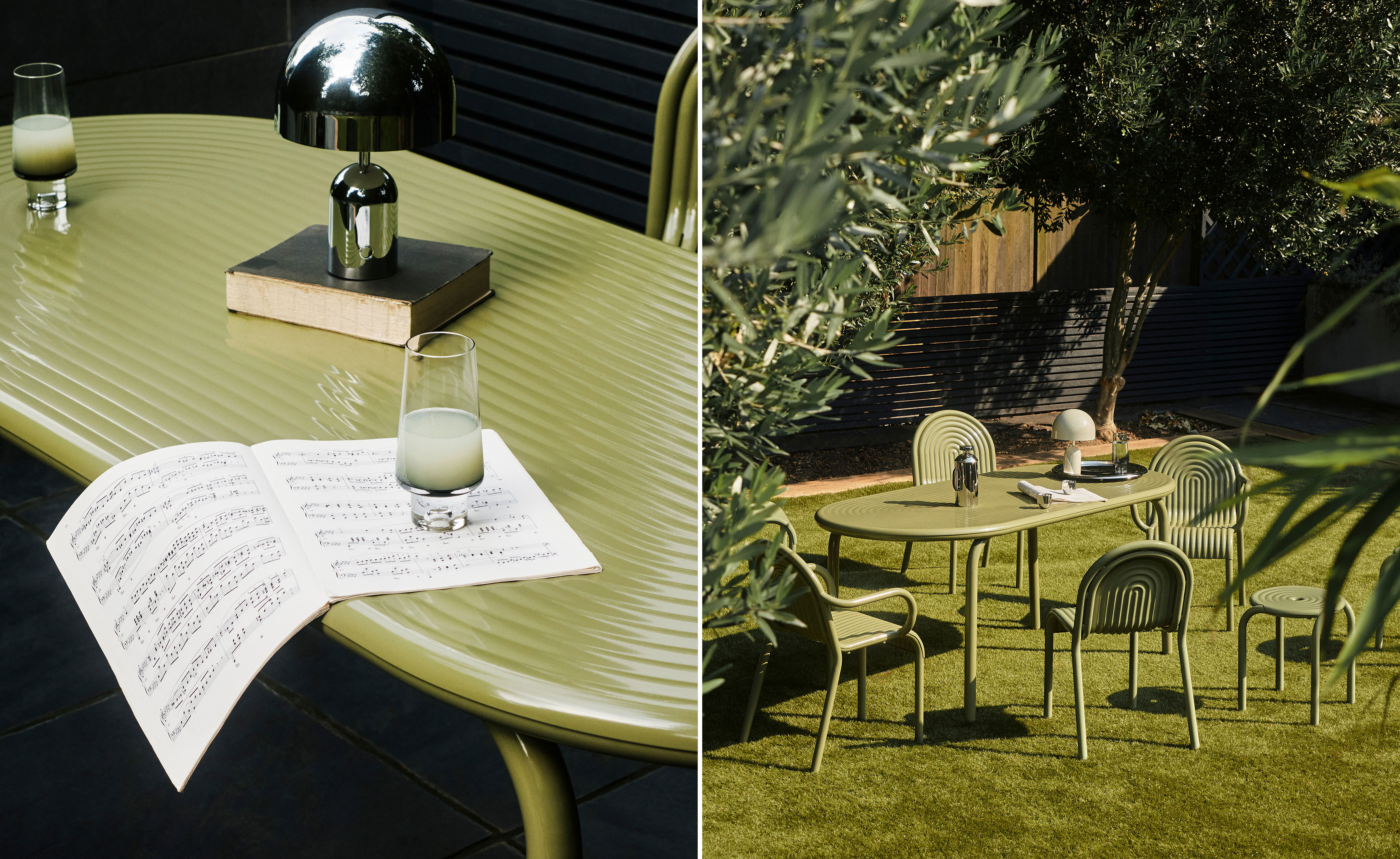 Groove Outdoor Armchair Set of 2