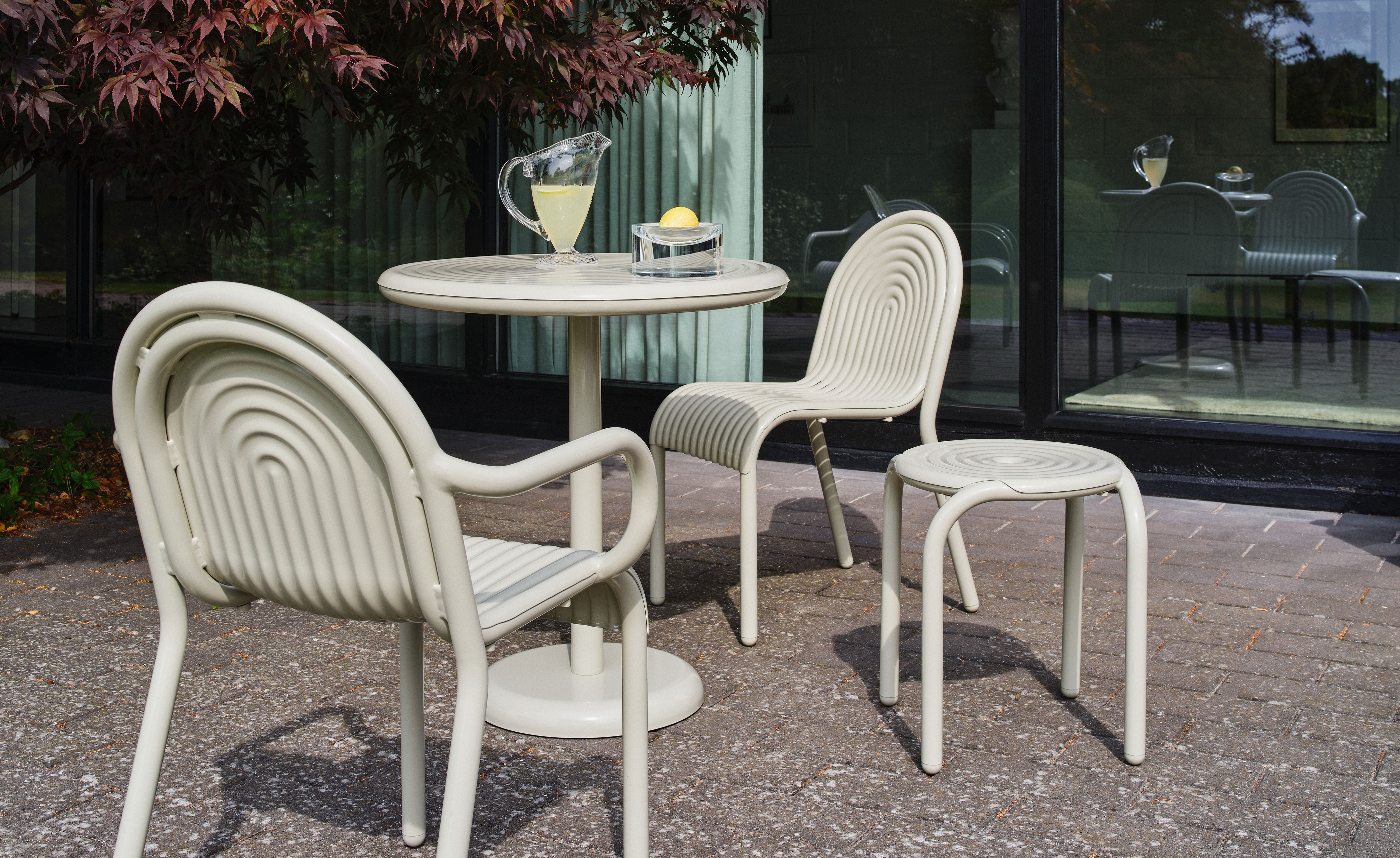 Groove Outdoor Armchair Set of 2