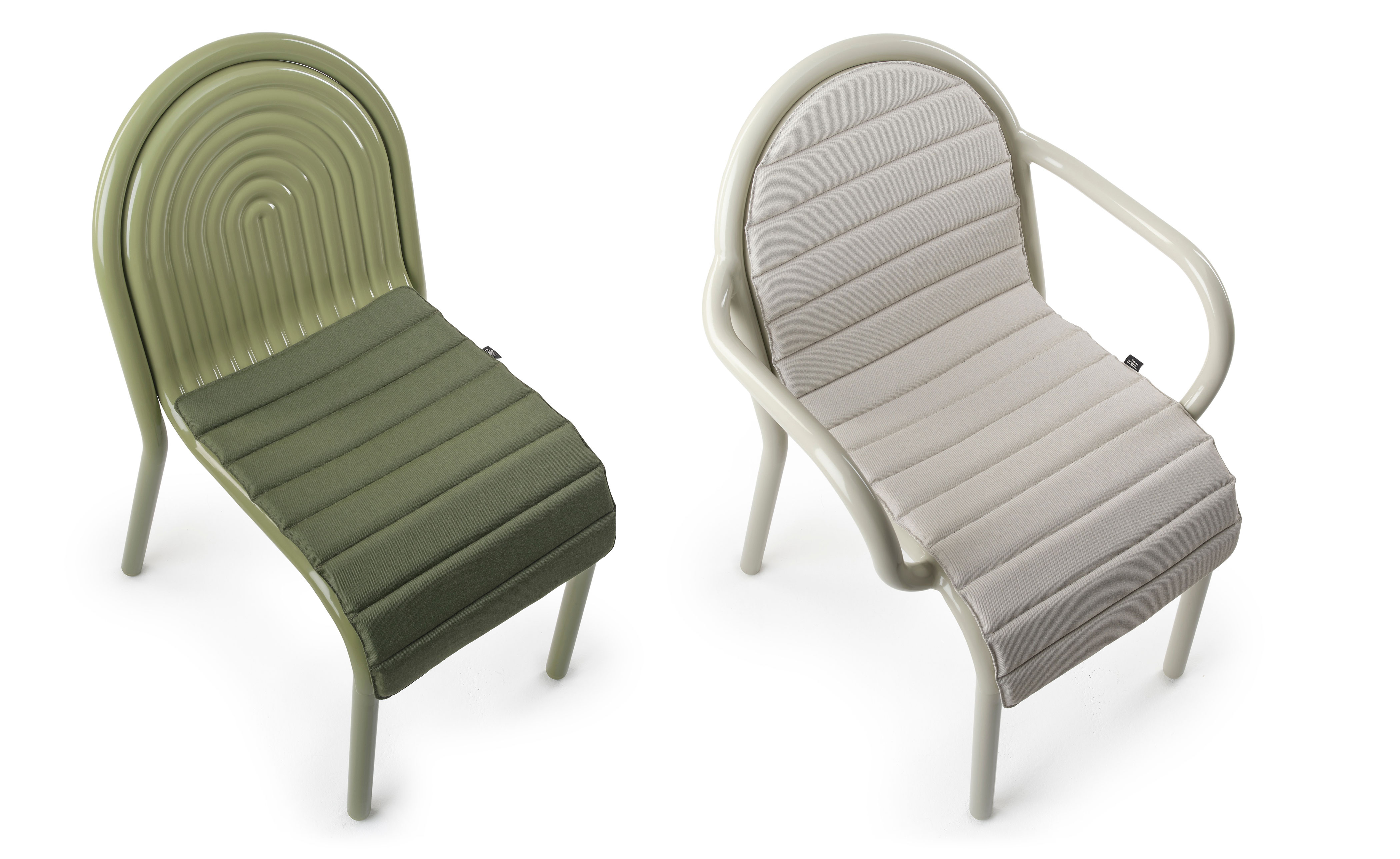 Groove Outdoor Side Chair Set of 2