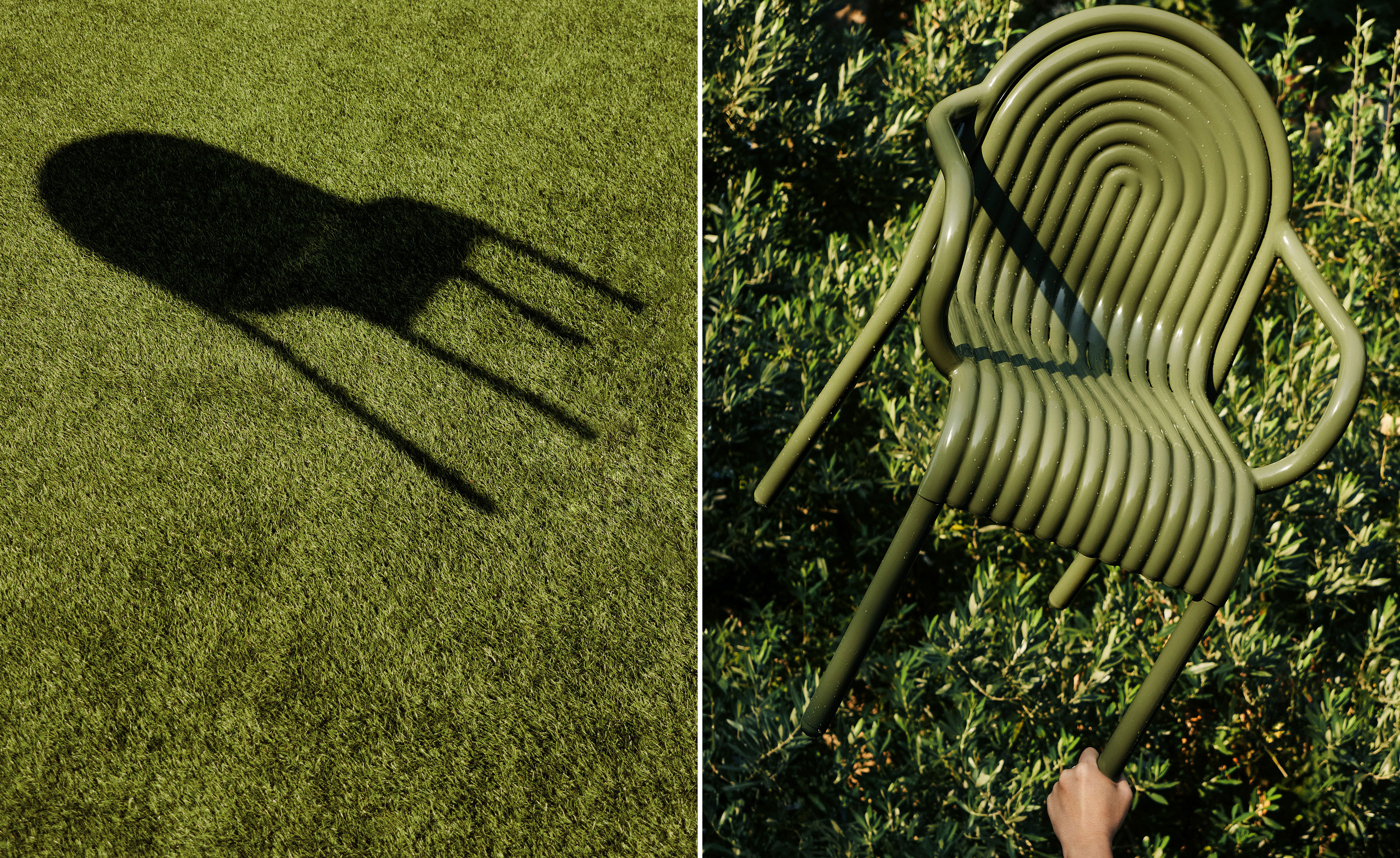 Groove Outdoor Side Chair Set of 2