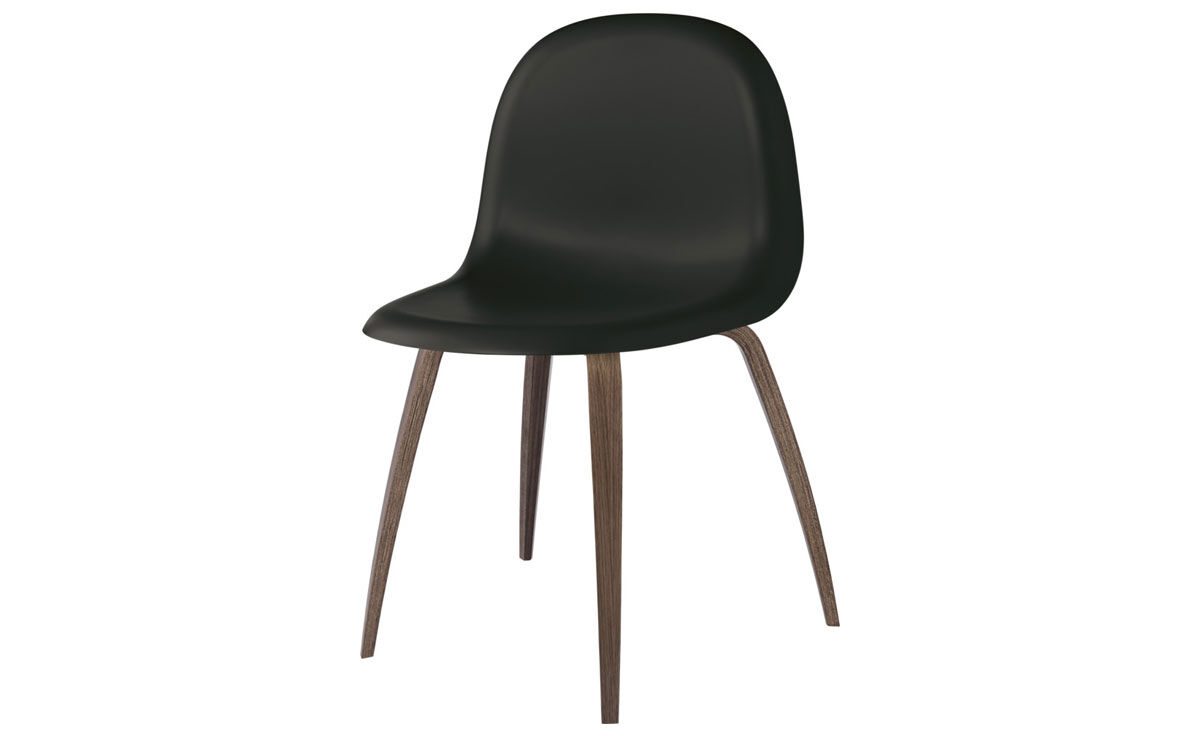 gubi 3d dining chair wood base