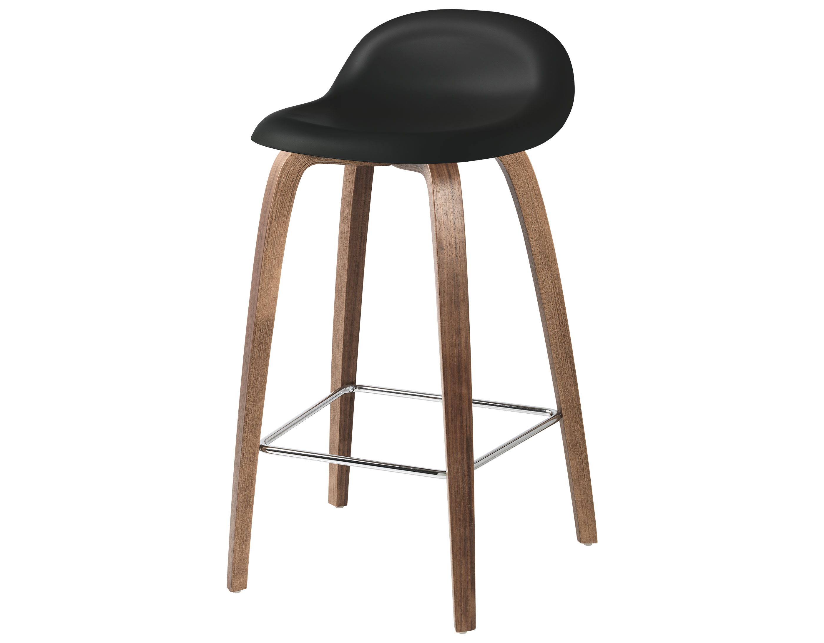 gubi 3d wood base hirek stool