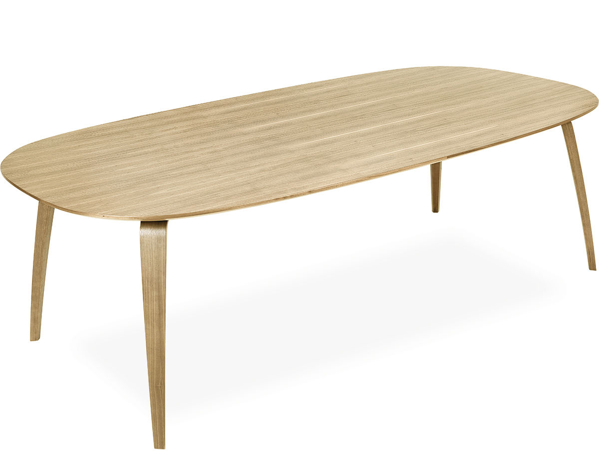 gubi elliptical dining table