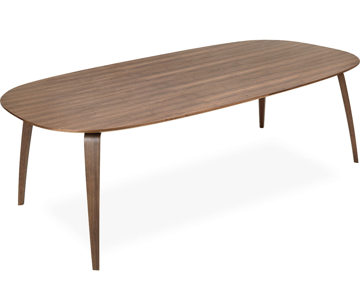 gubi elliptical dining table