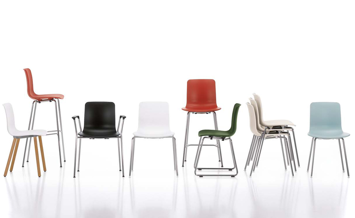 hal tube stackable side chair