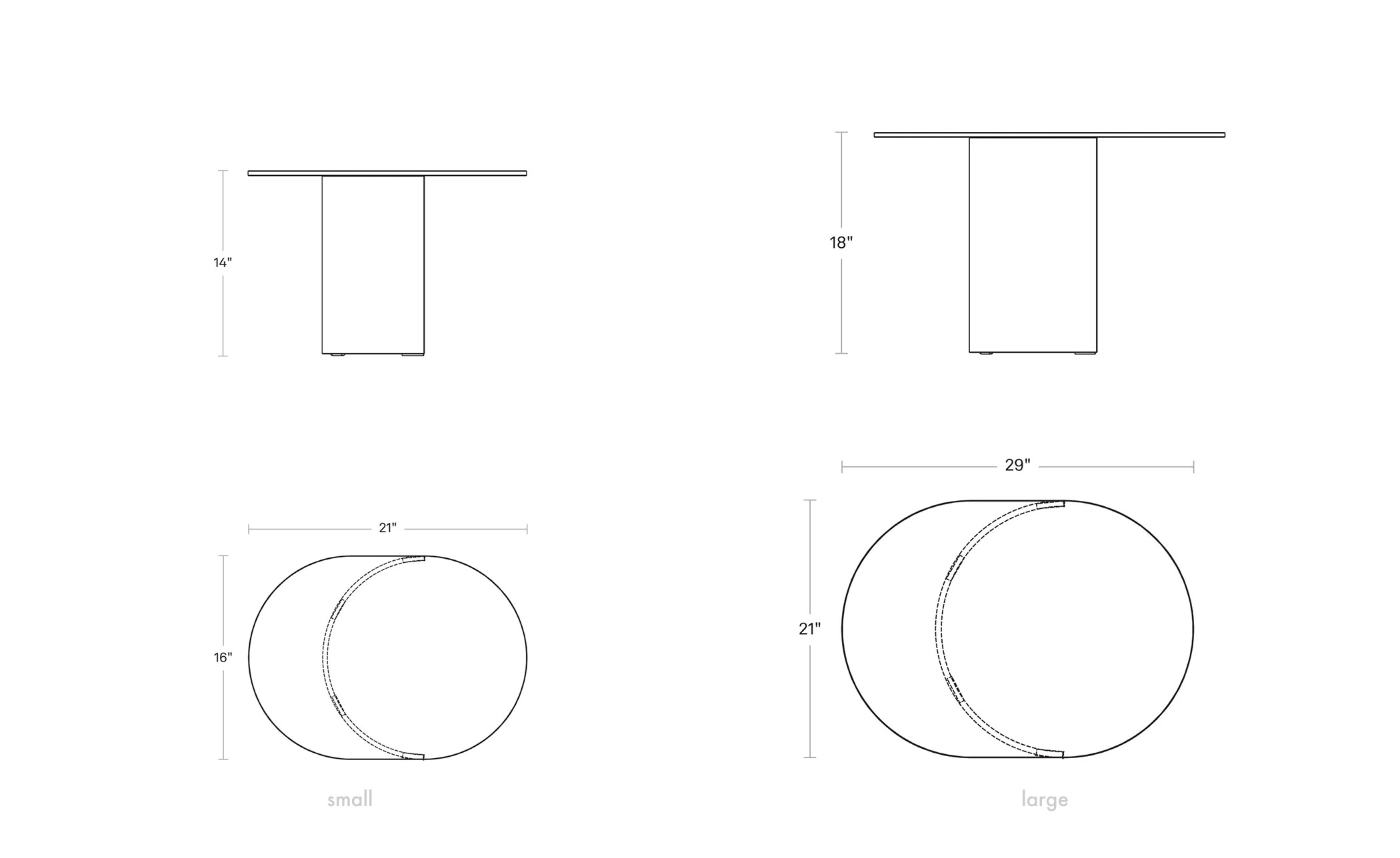 Half Past Side Table
