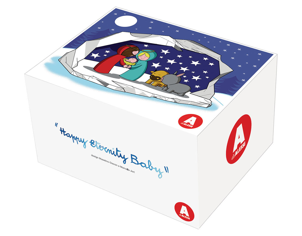 happy eternity baby figurine set