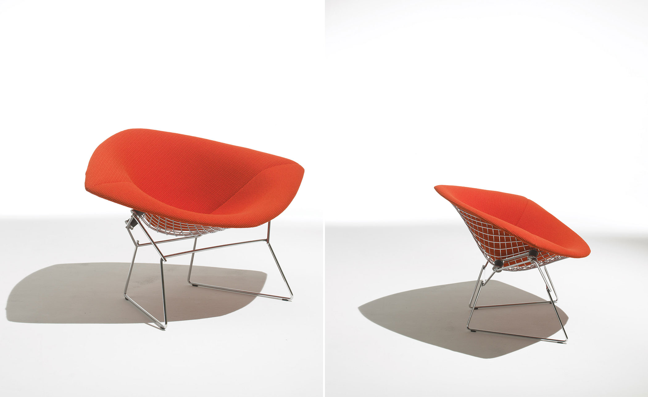 bertoia large diamond chair