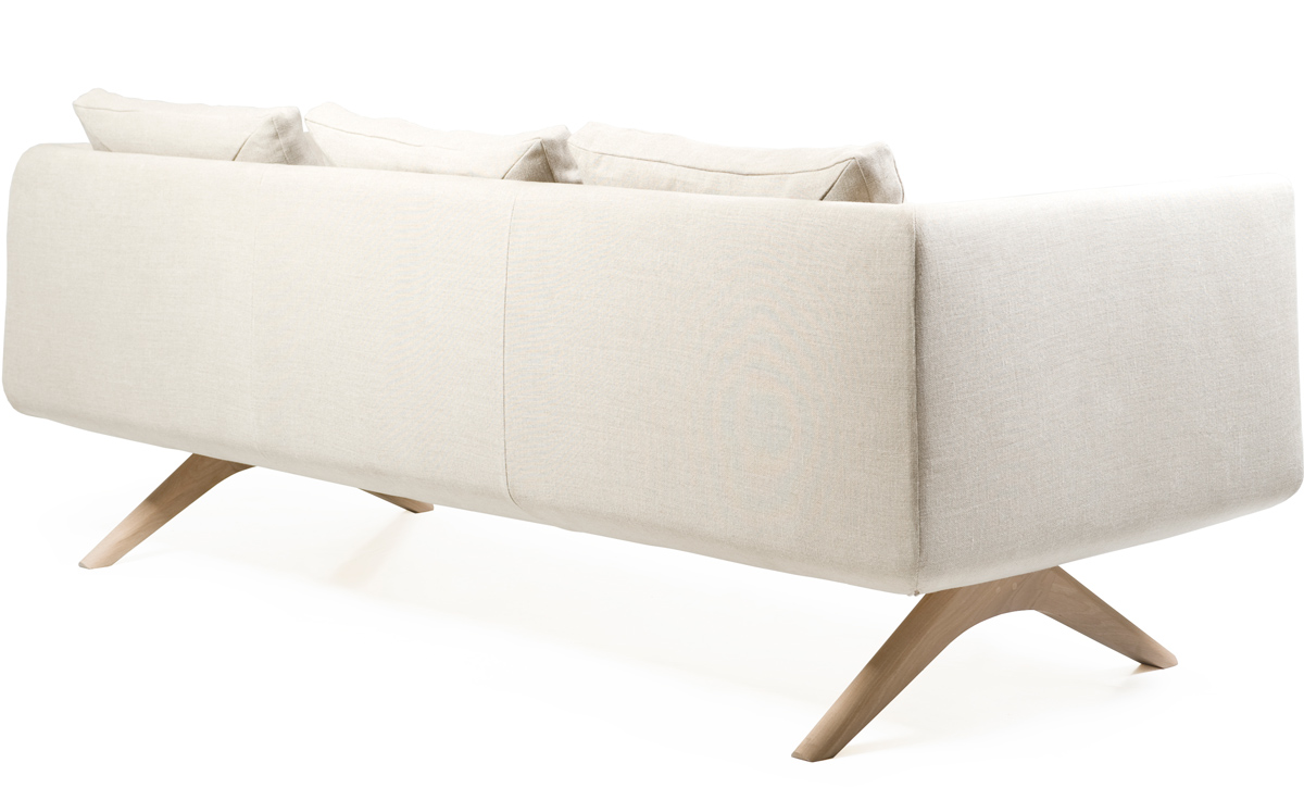 hepburn fixed 3-seater sofa 350fm